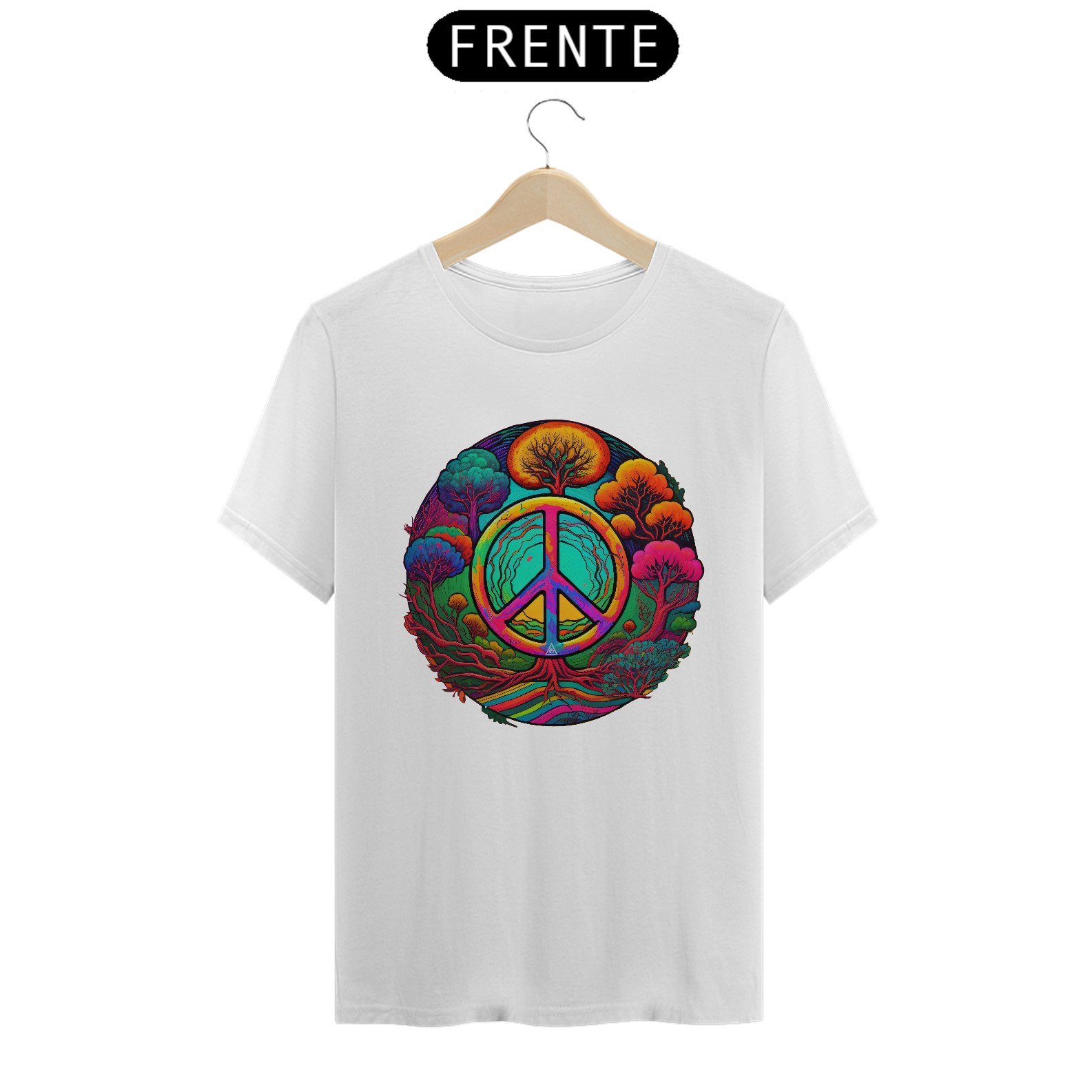 Camiseta Premium - Psychedelic Peace