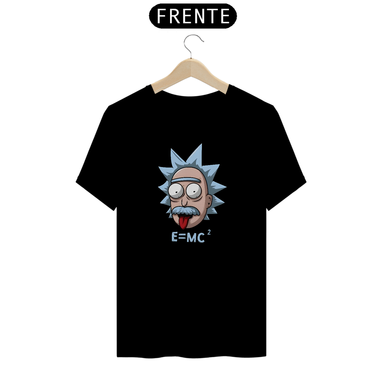 Camiseta Premium - Ricky E=MC^2