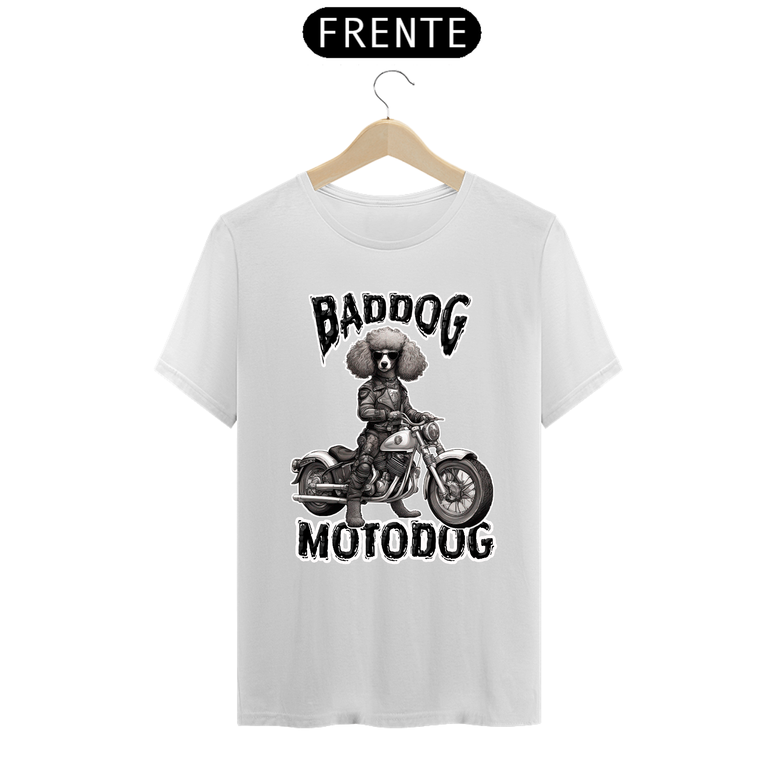 Nome do produto  CAMISA POODLE MOTOQUEIRO 03