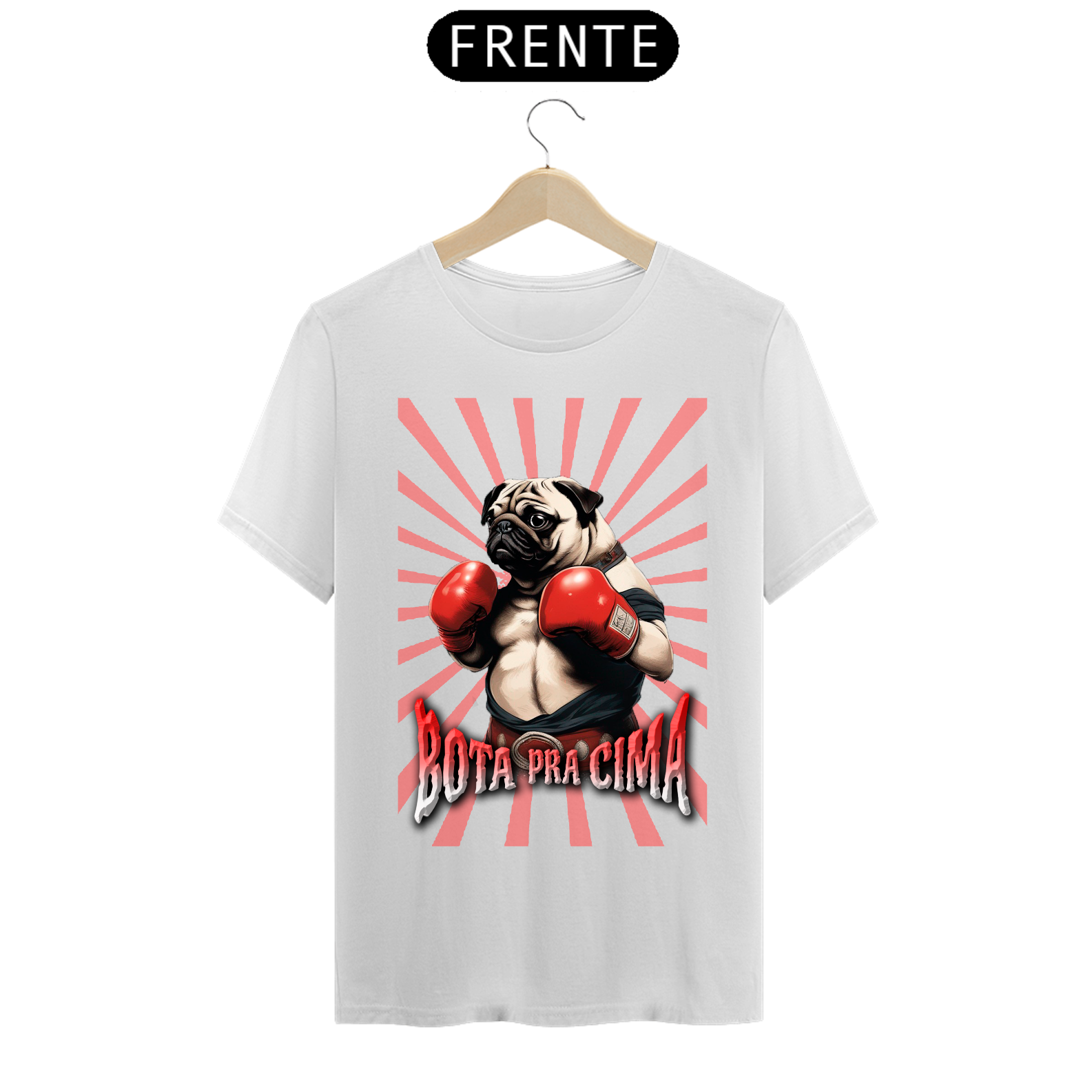 Nome do produto  CAMISA PUG VALENTÃO 01