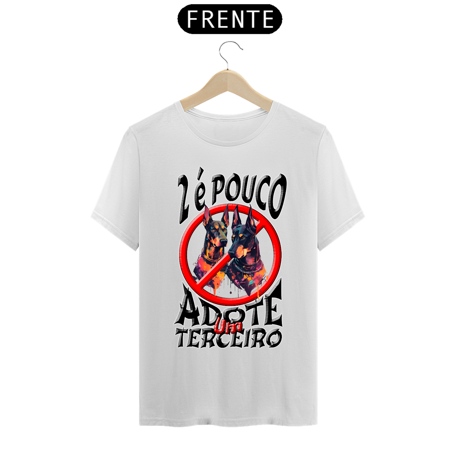 Nome do produto  CAMISA ADOTE um DOG 01