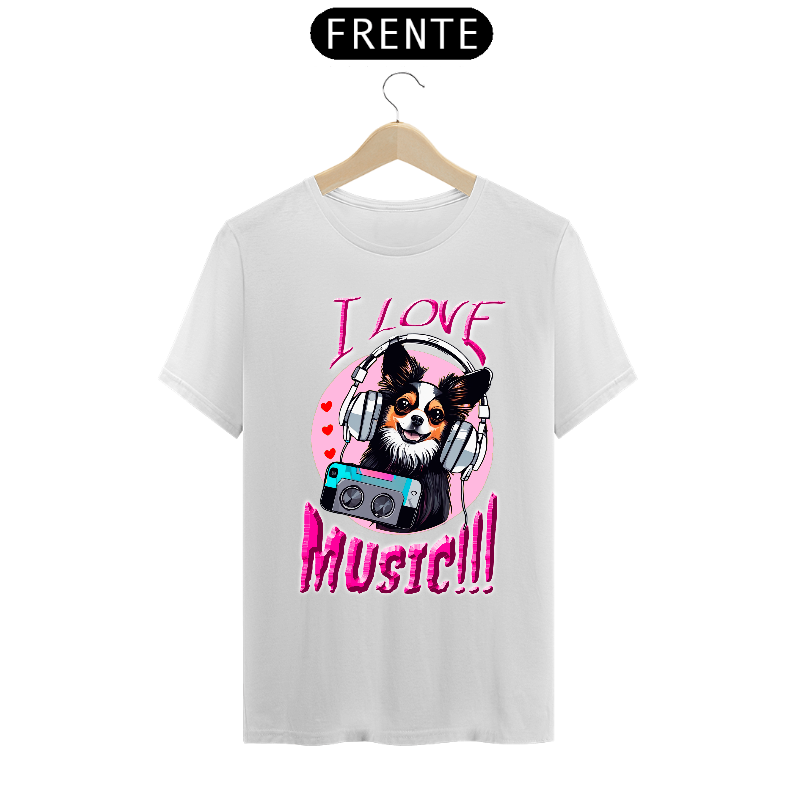 Nome do produto  CAMISA LOVE MUSIC 04