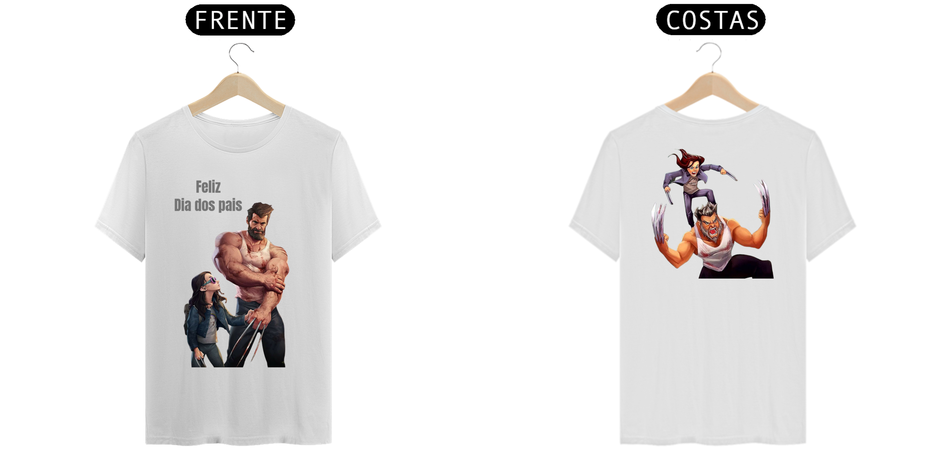 CAMISA T-SHIRT CLASSIC - WOLVERINE, DIA DOS PAIS