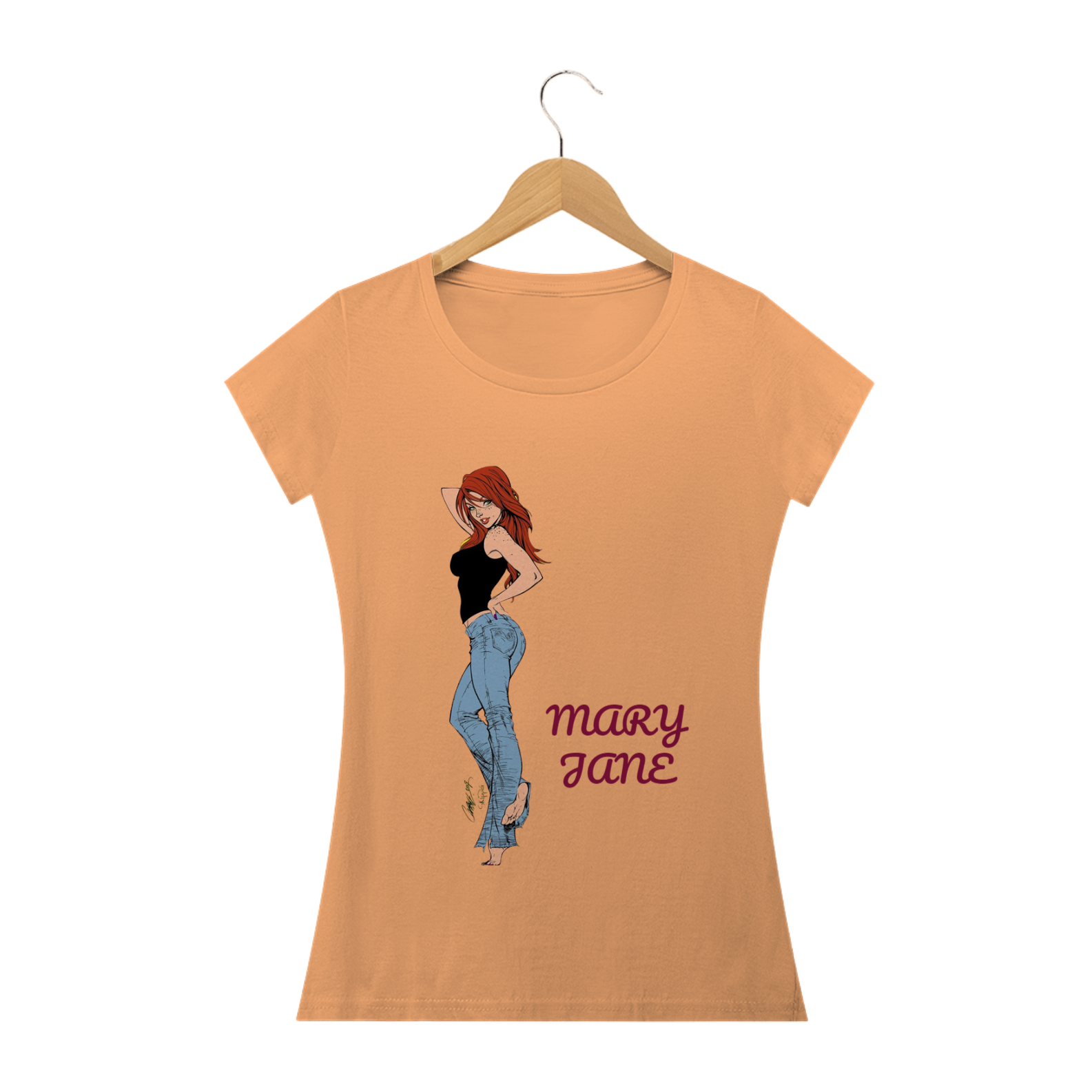 CAMISA BABY LONG ESTONADA - MARY JANE