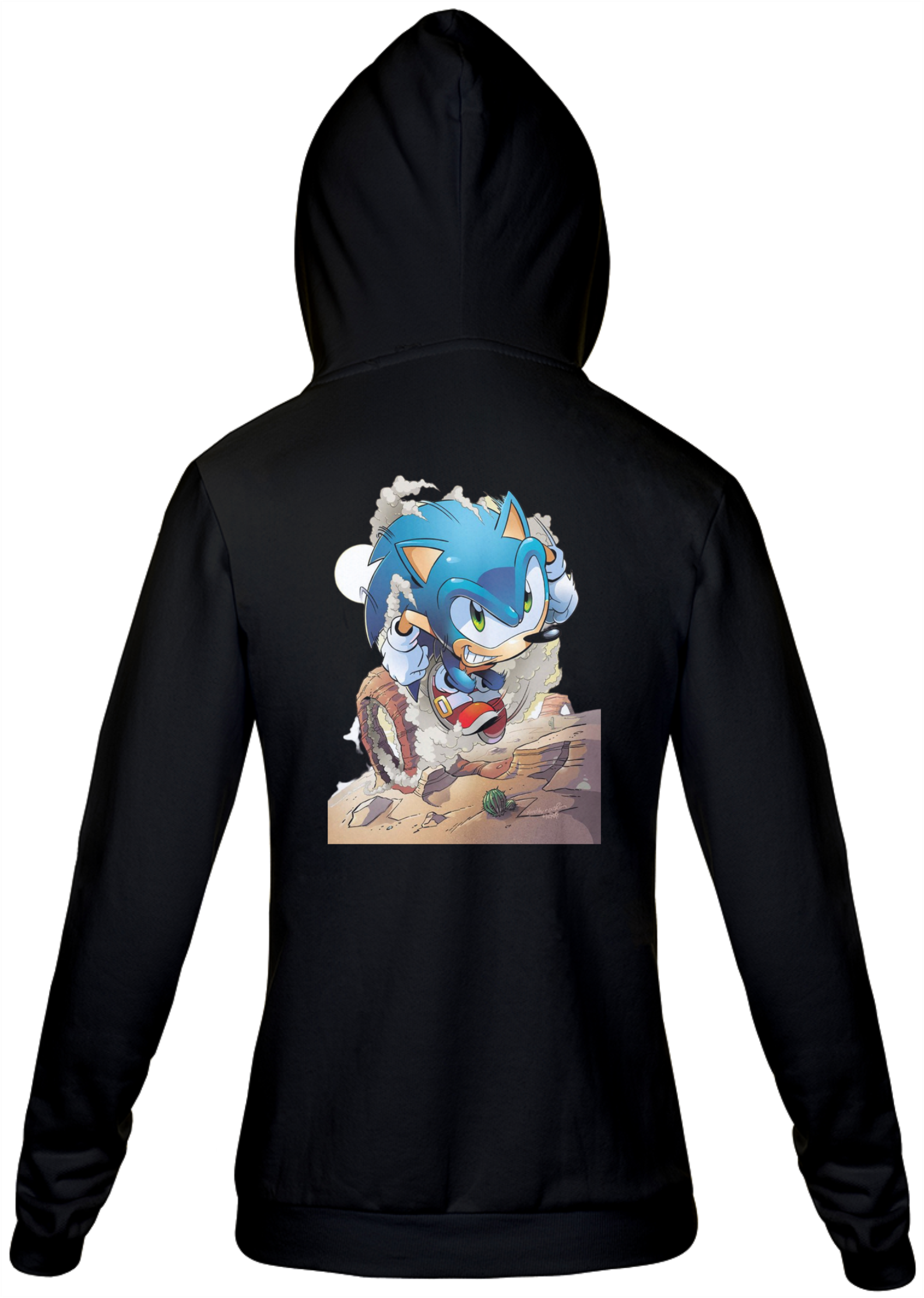 MOLETOM COM ZIPER UNISSEX - SONIC