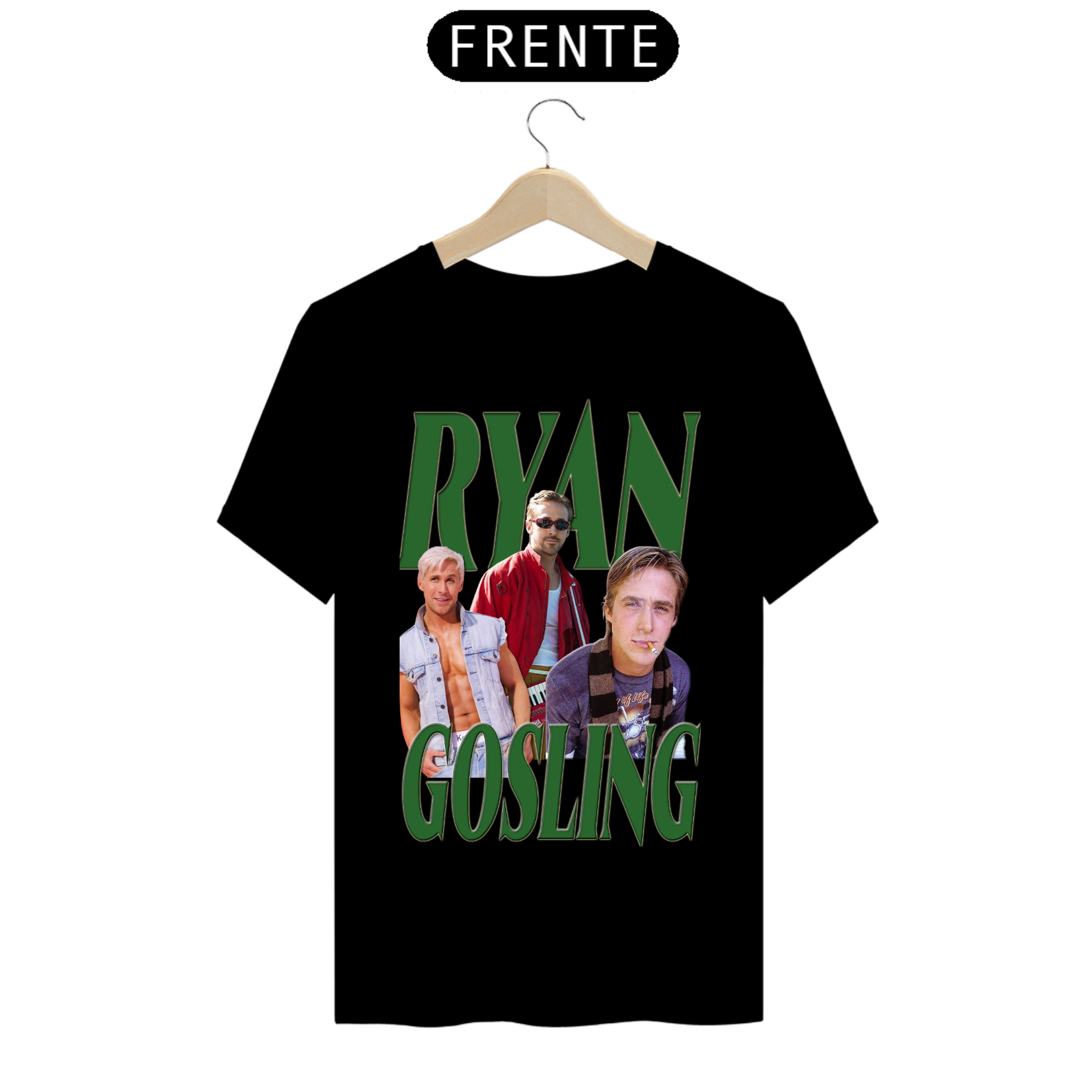 Nome do produto: CAMISETA RYAN GOSLING T-SHIRT