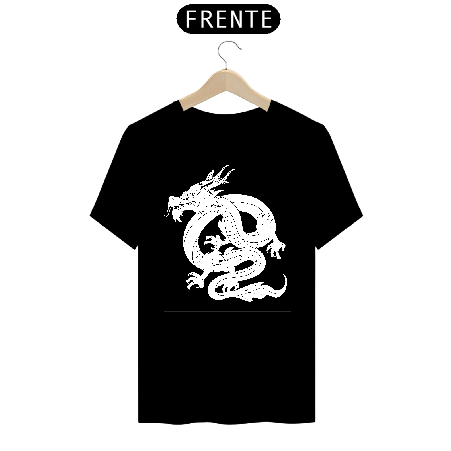 Camiseta Premium Dragão Chinês