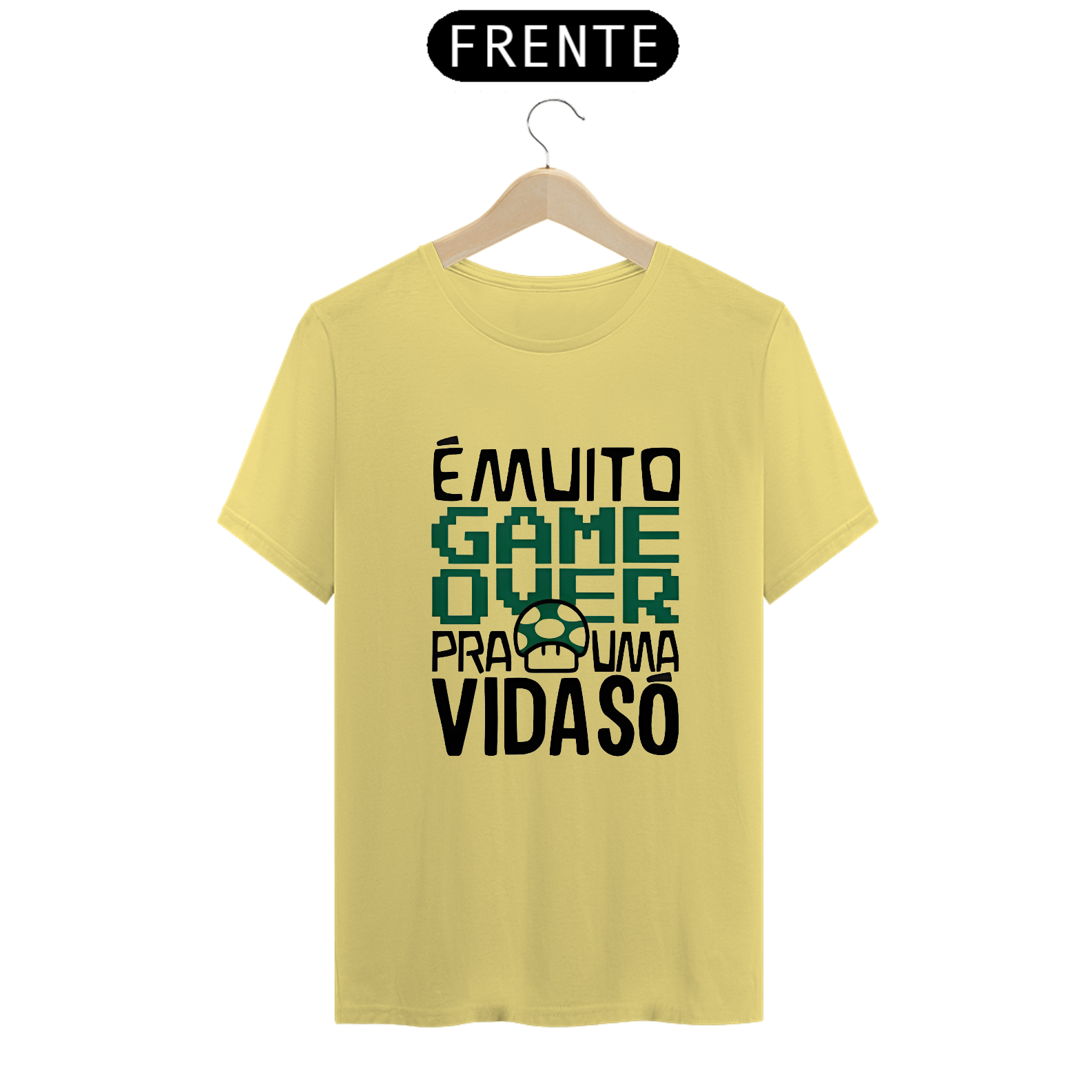 Camisa É Muito Game Over - GM017