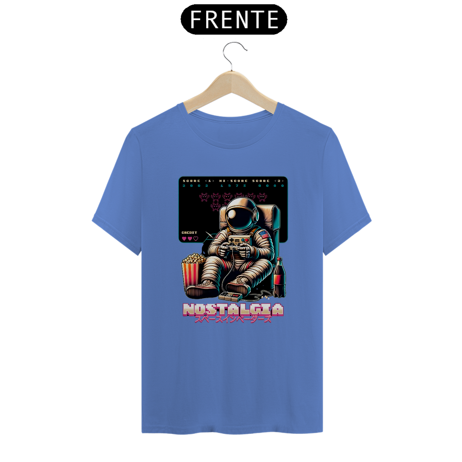 Camisa Nostalgia Gamer - Estonada