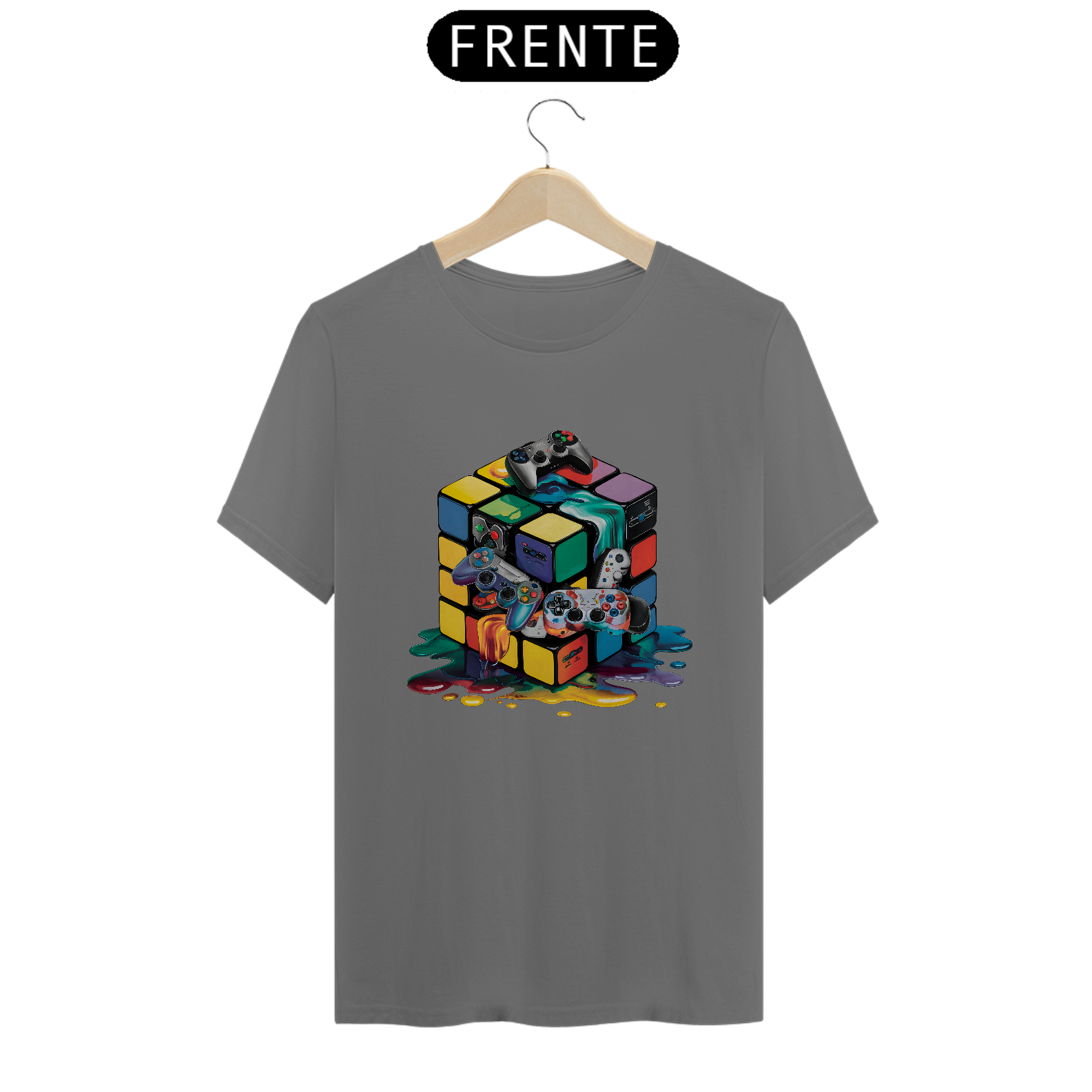 Camisa Cubo Mágico Gamer - GM004