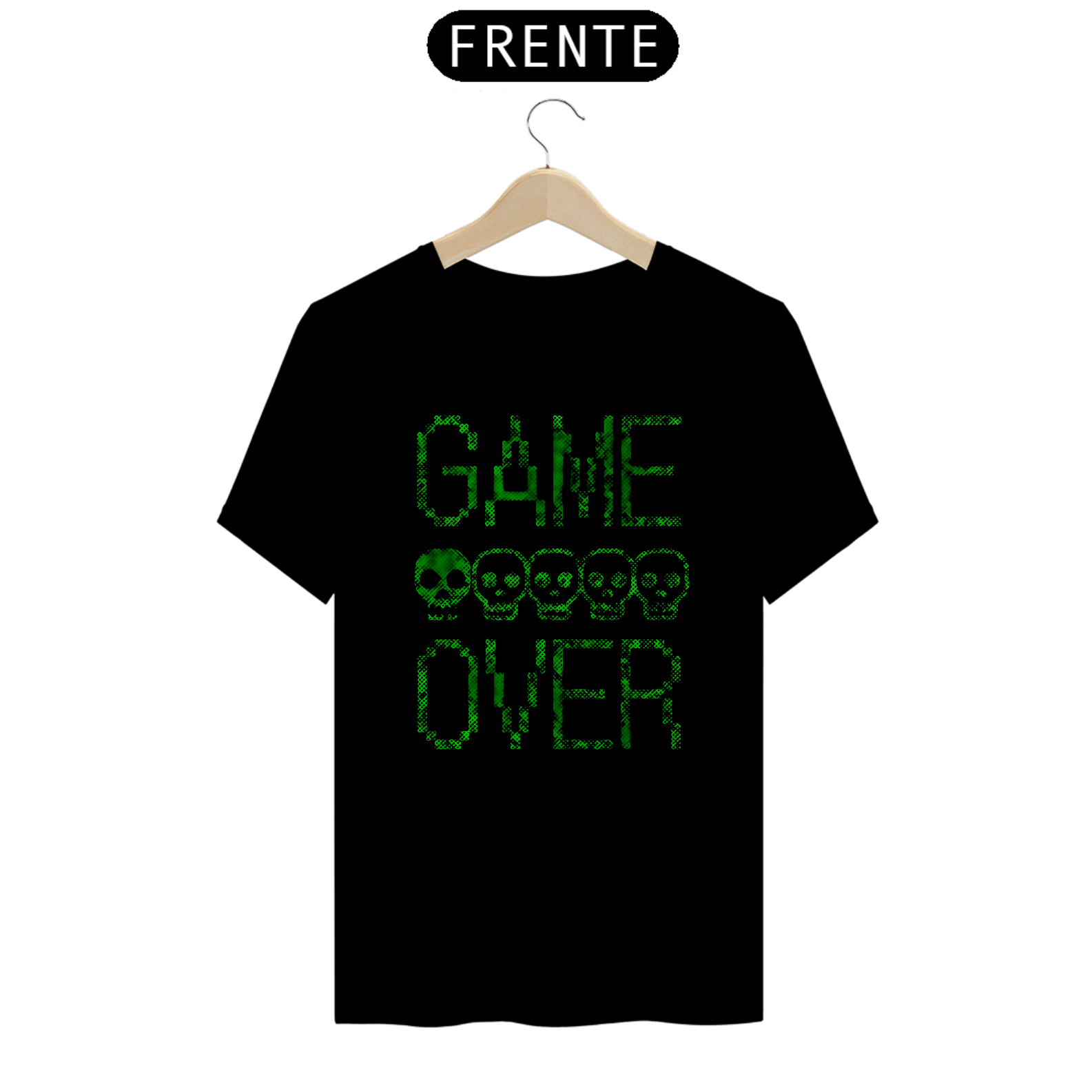 Camisa Game Over Caveira - GM007
