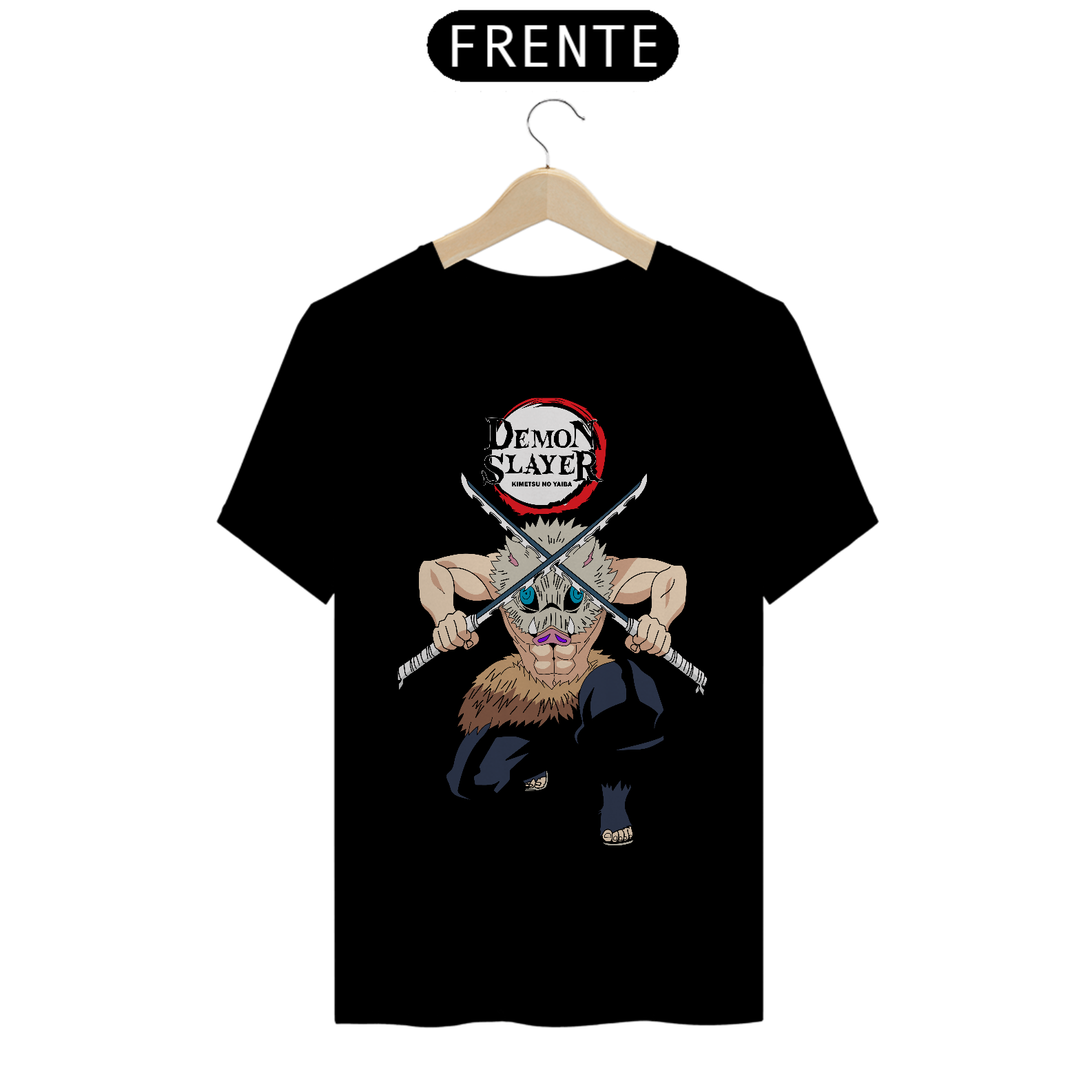 Camiseta Camisa Demon Slayer Inosuke Anim