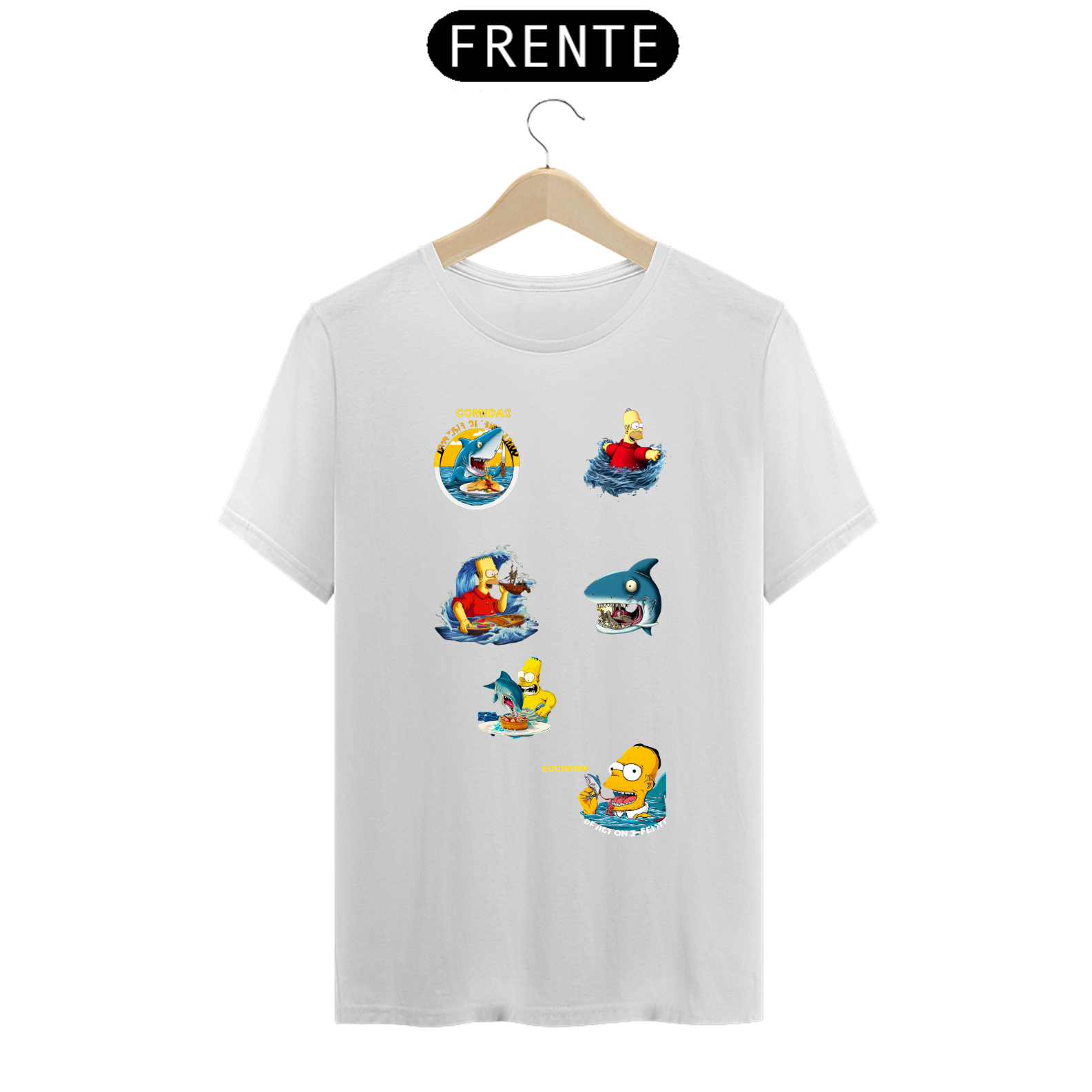 camiseta simpsons