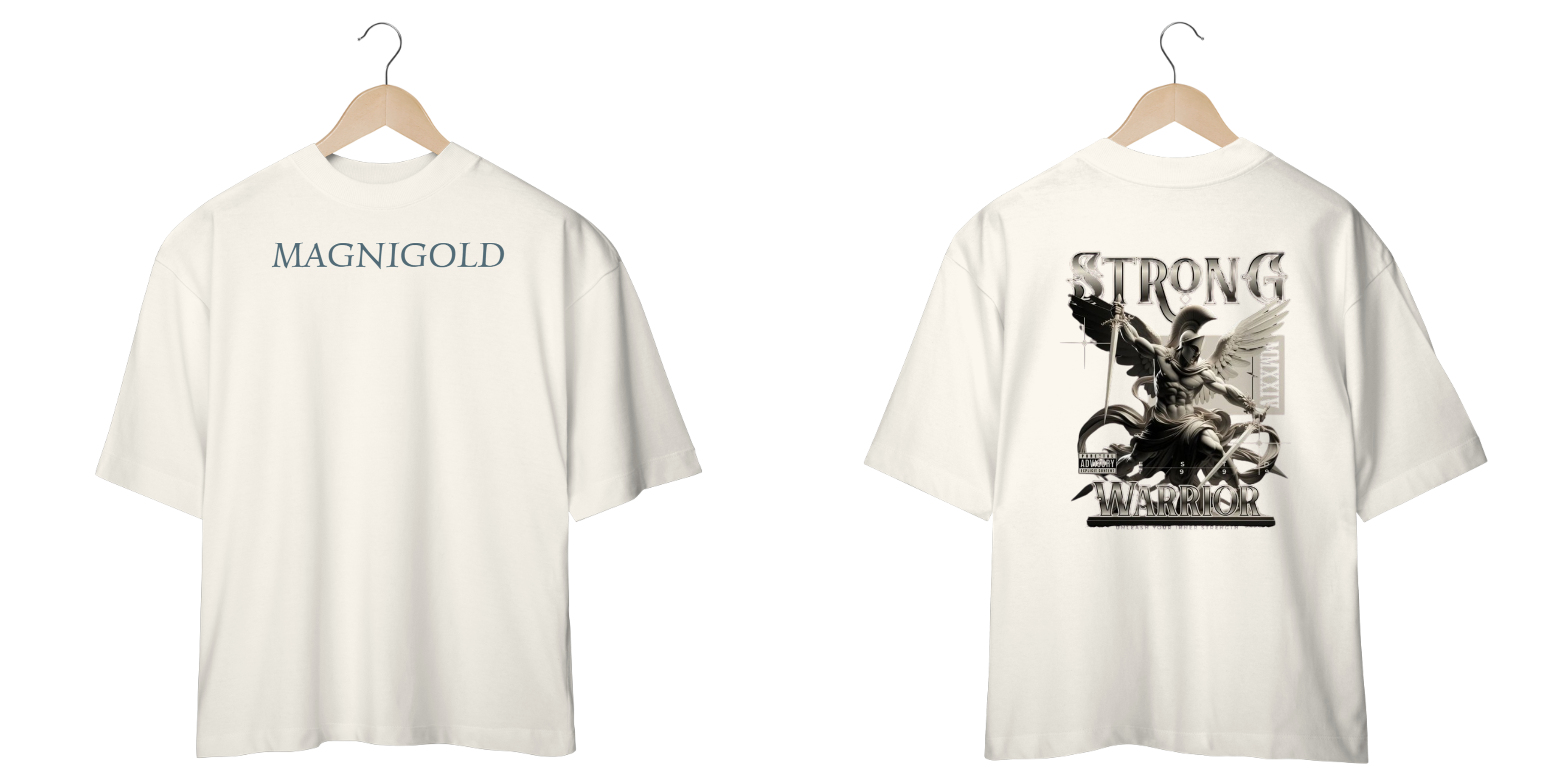 Camiseta Oversized Magnigold Strong 