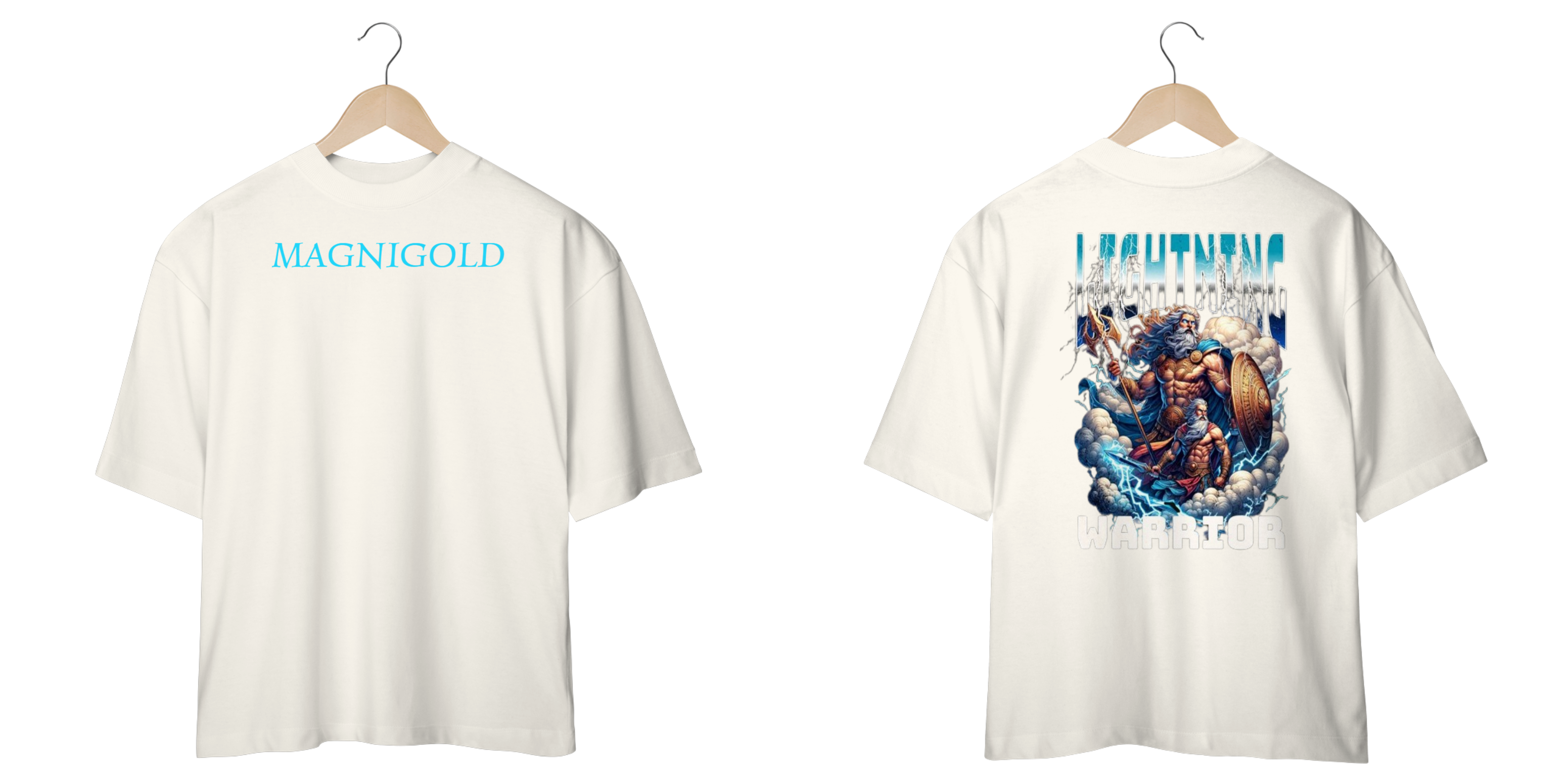 Camiseta Oversized Magnigold Lightning 