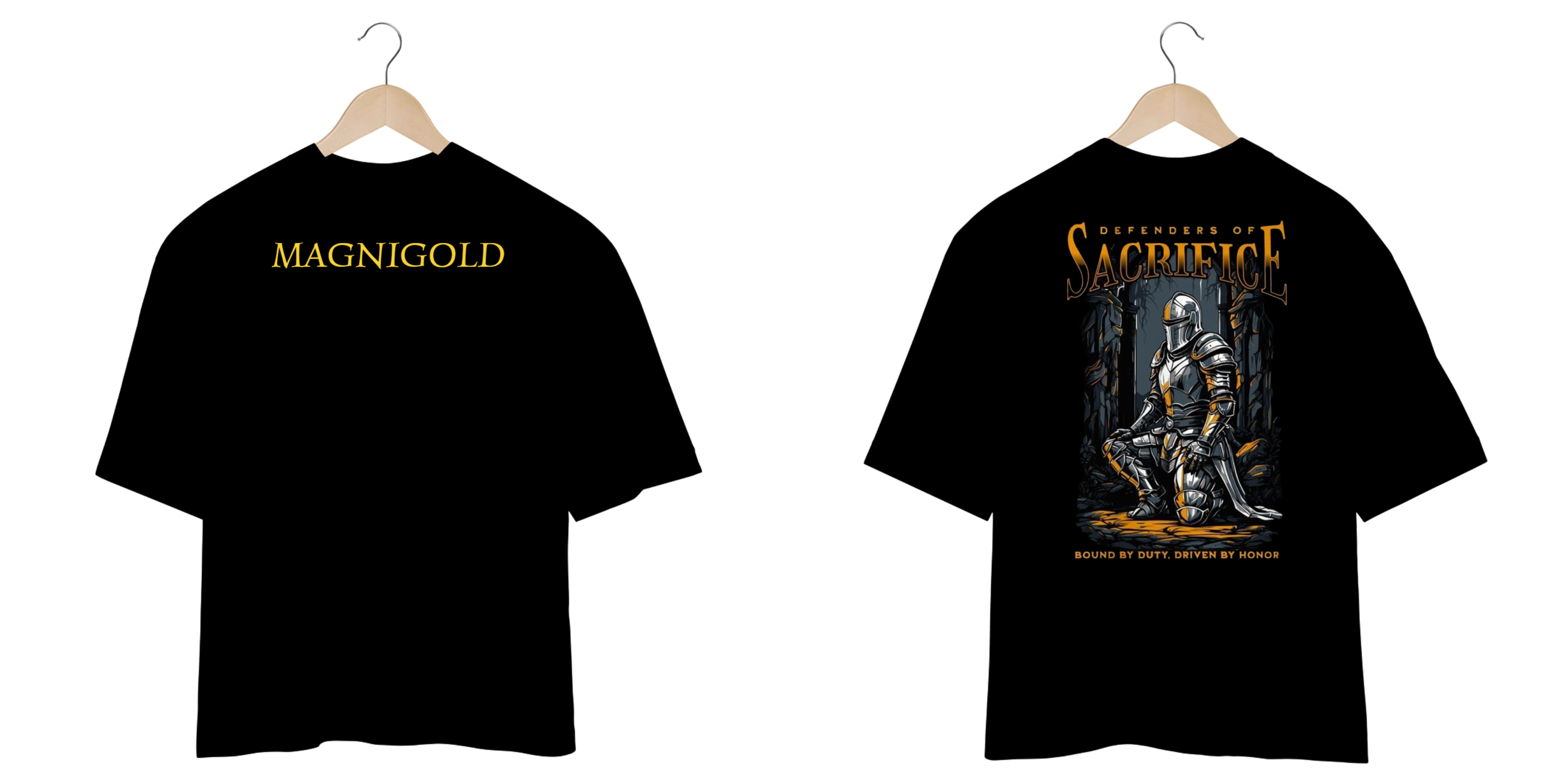 Camiseta Oversized Magnigold Sacrifice