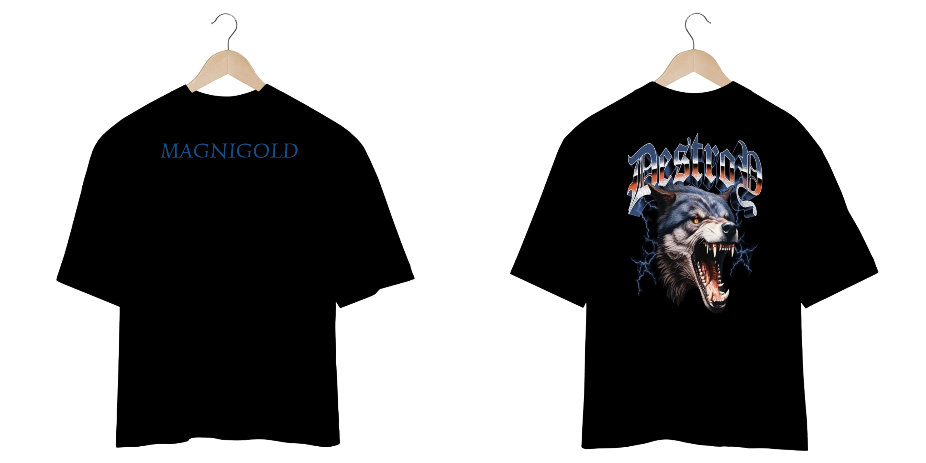 Camiseta Oversized Magnigold Destrod