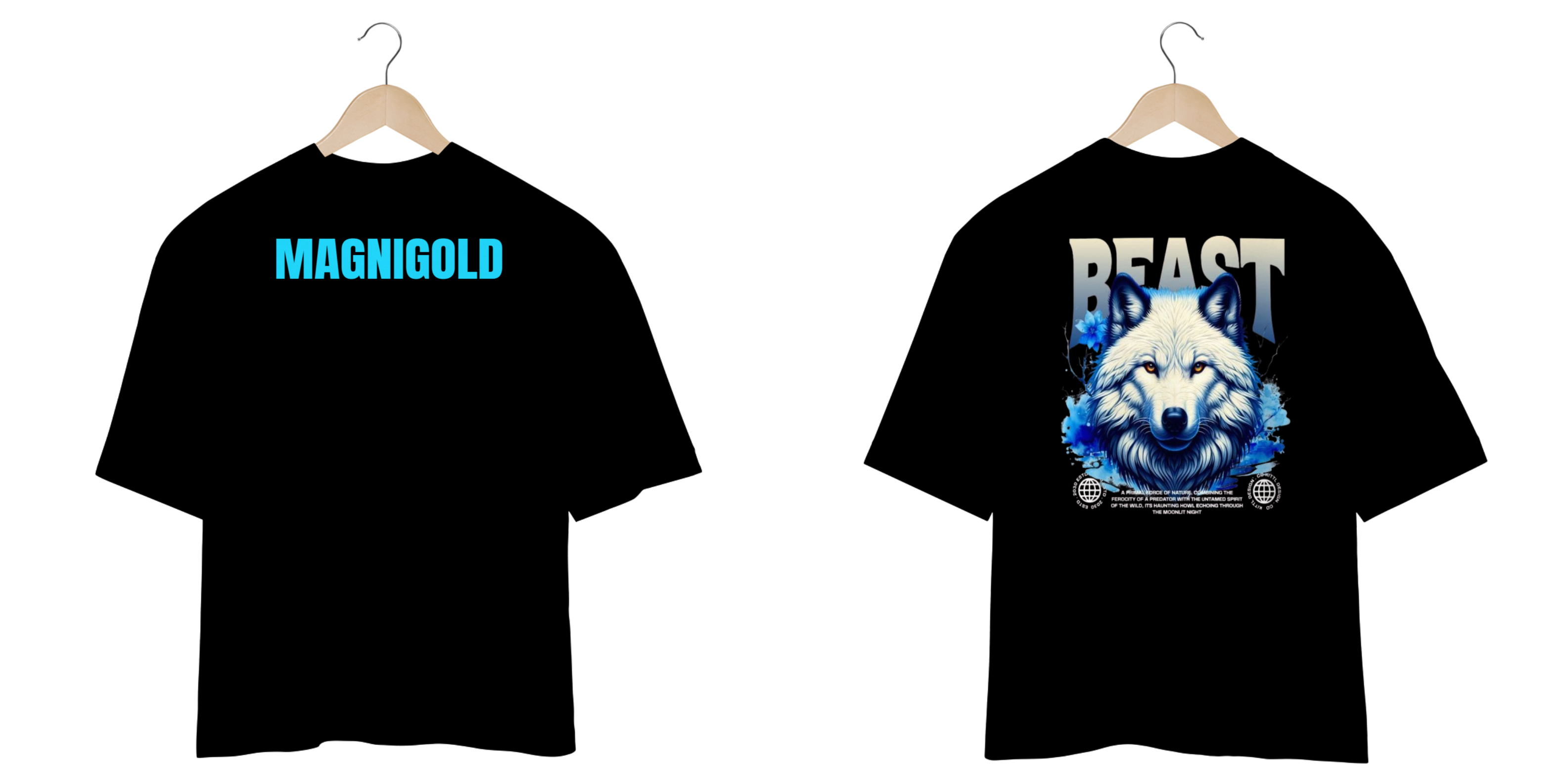 Camiseta Oversized Magnigold BEAST