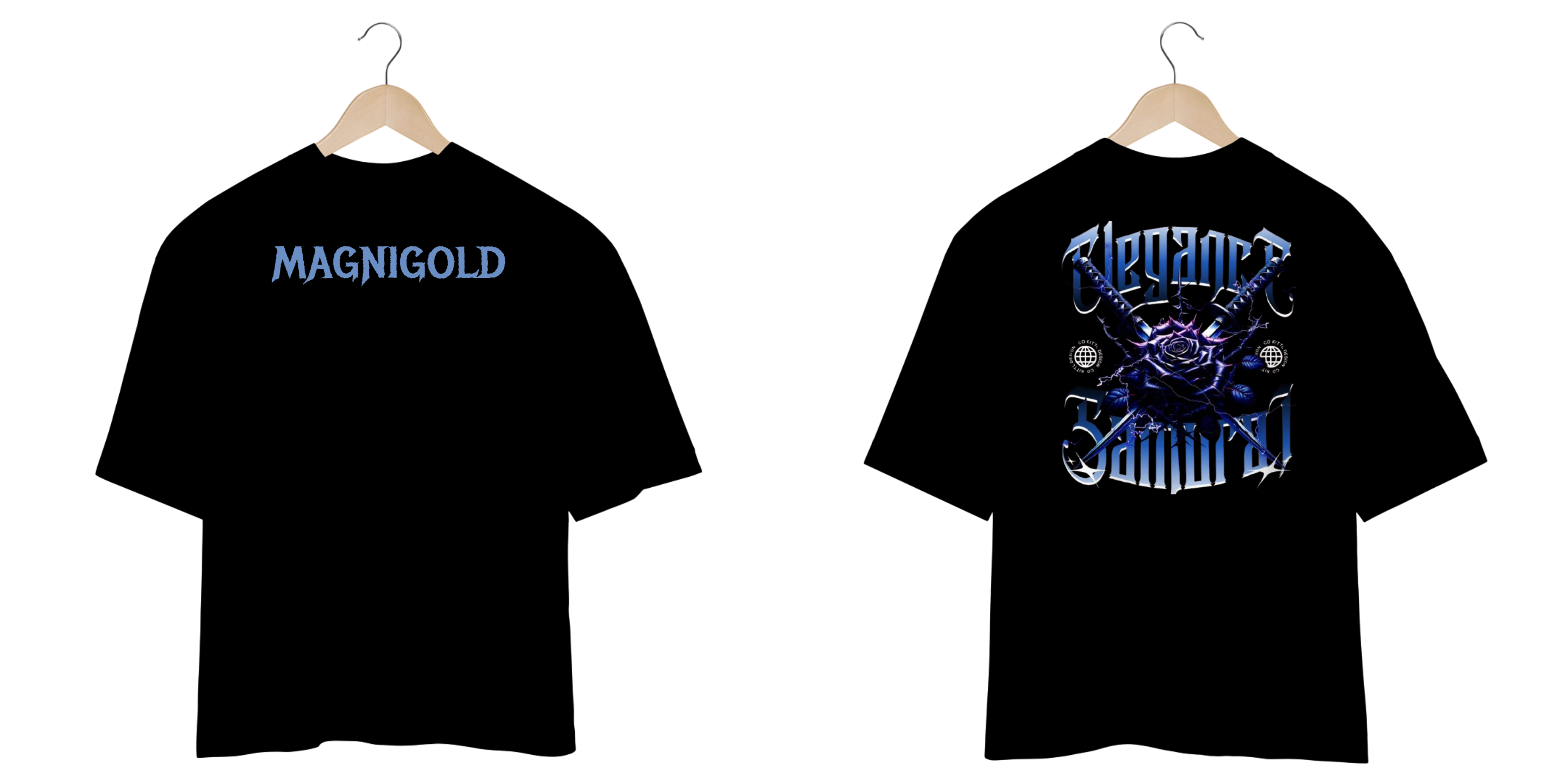 Camiseta Oversized Magnigold SAMURAI