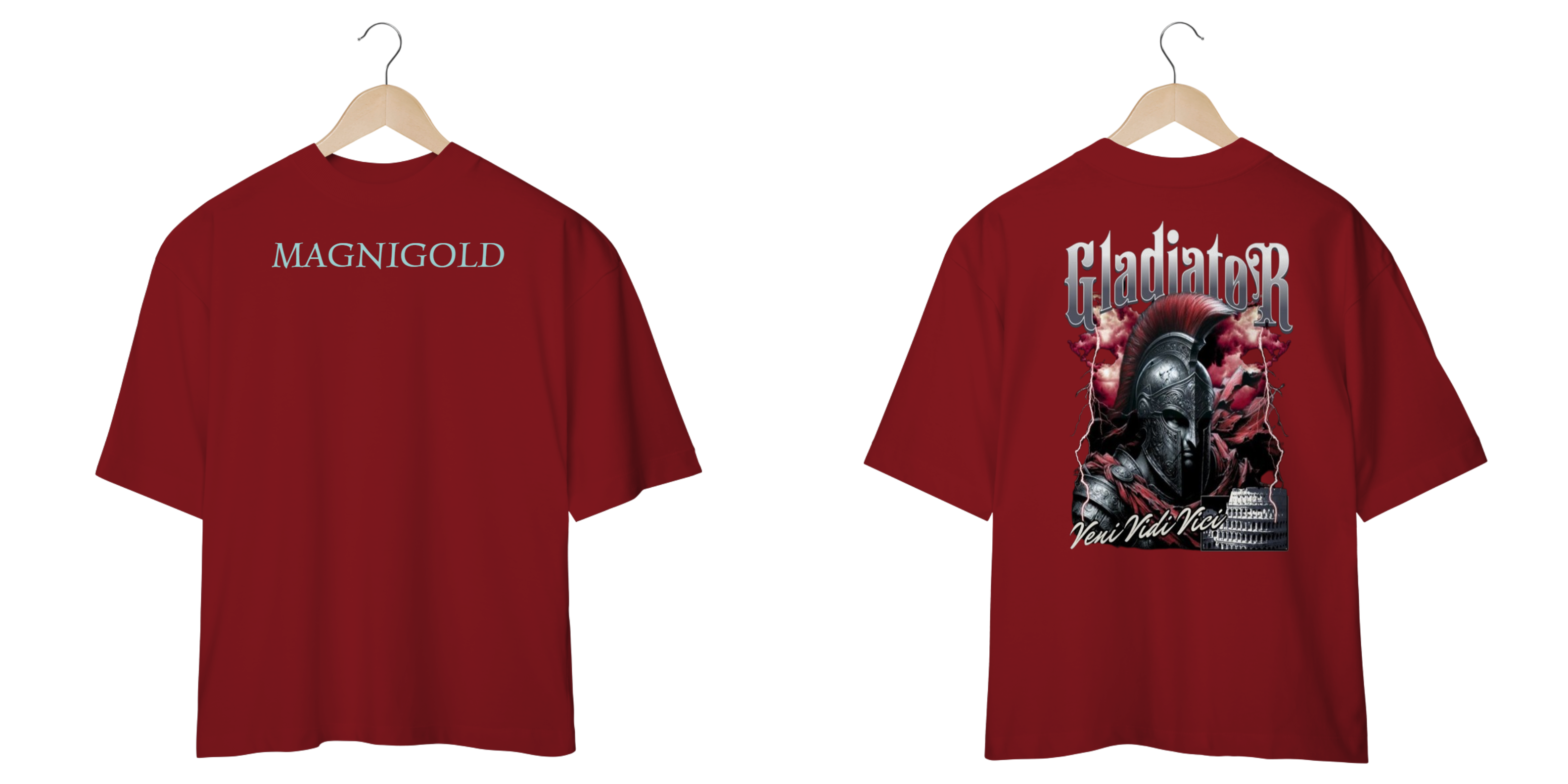 Camiseta Oversized Gladiator