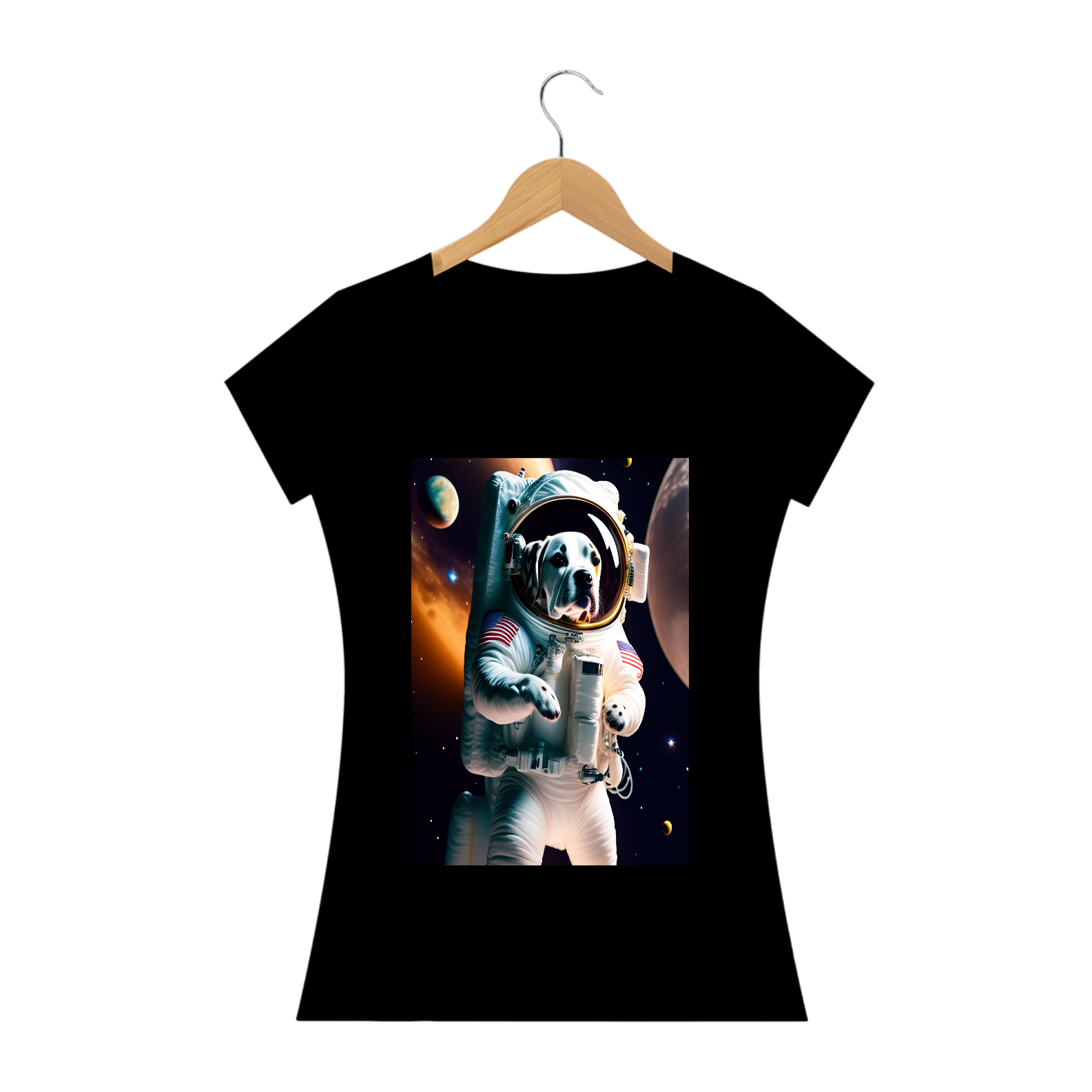 Camiseta Astra Dognauta Baby long prime feminina 