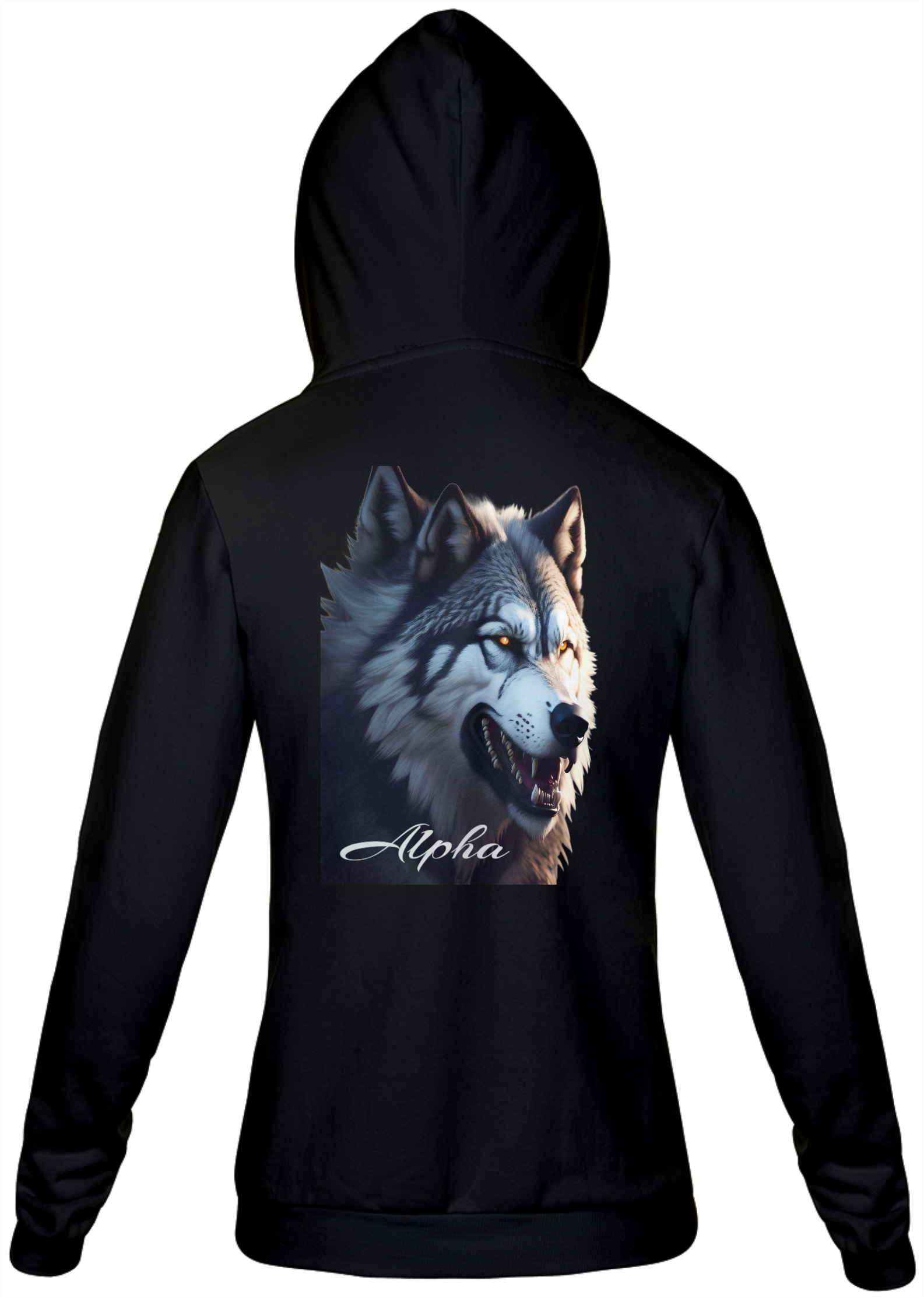 Moletom Ziper Unissex - Alpha