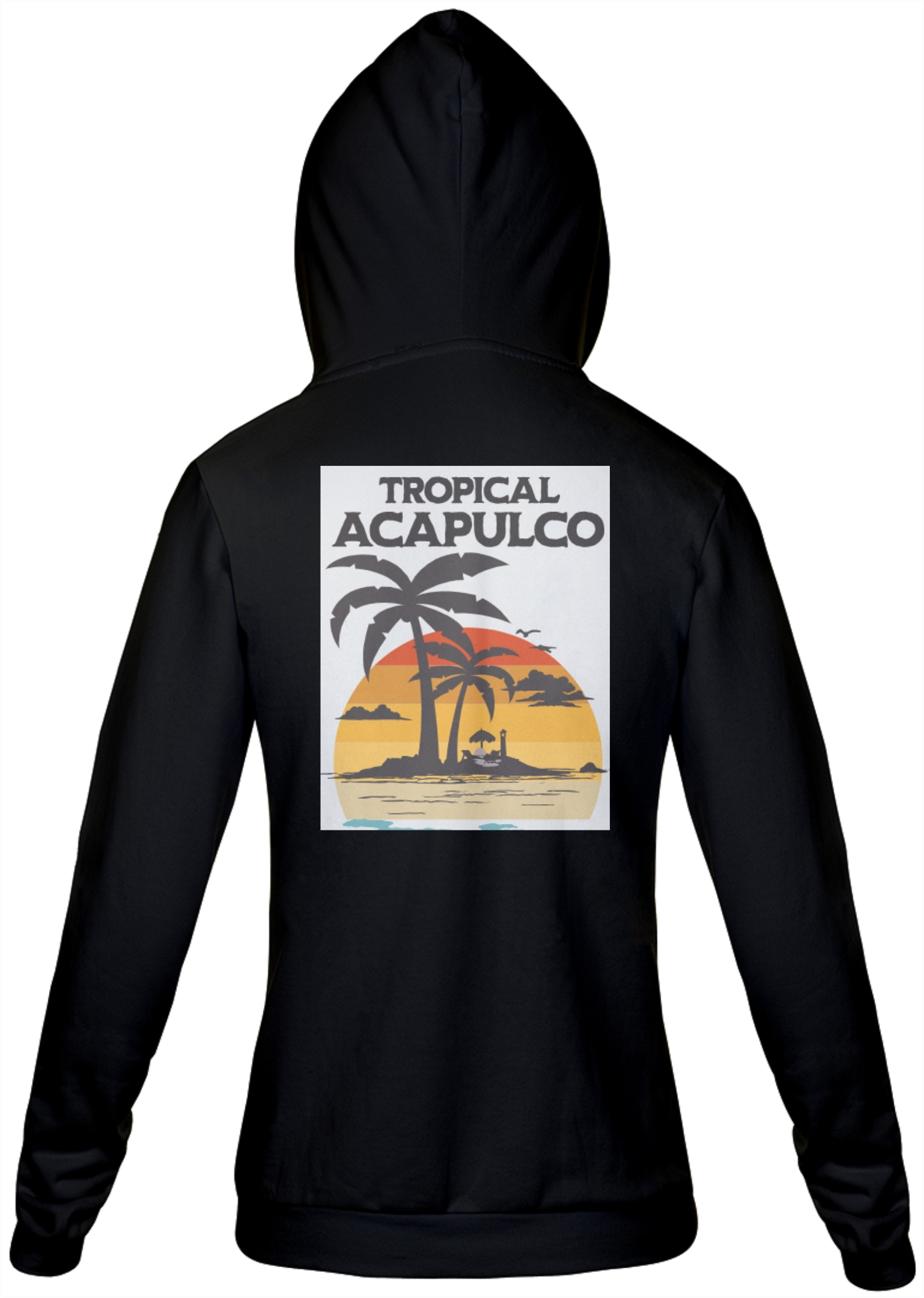 Moletom Ziper Unissex - acapulco