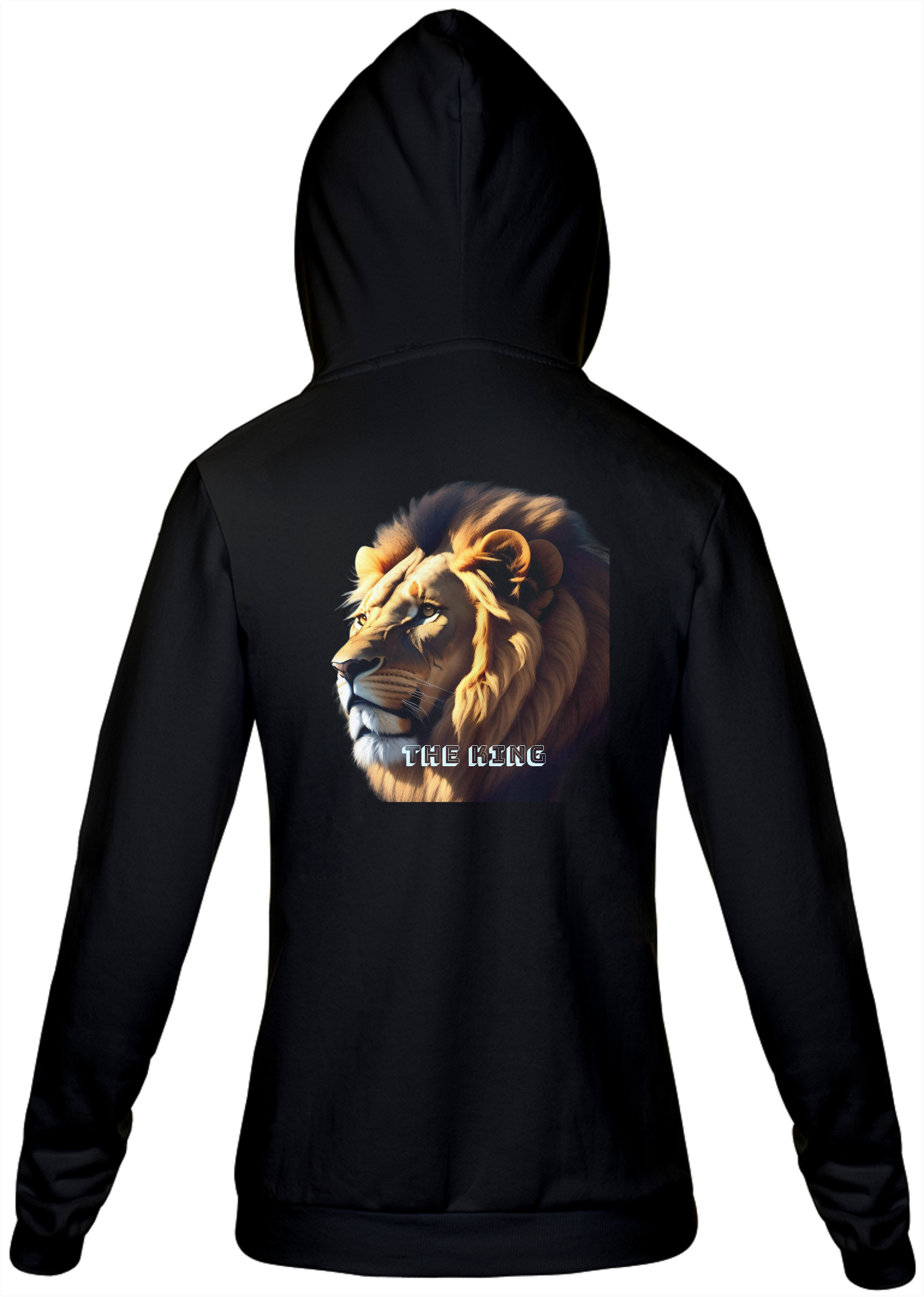 Moletom Ziper Unissex - leão