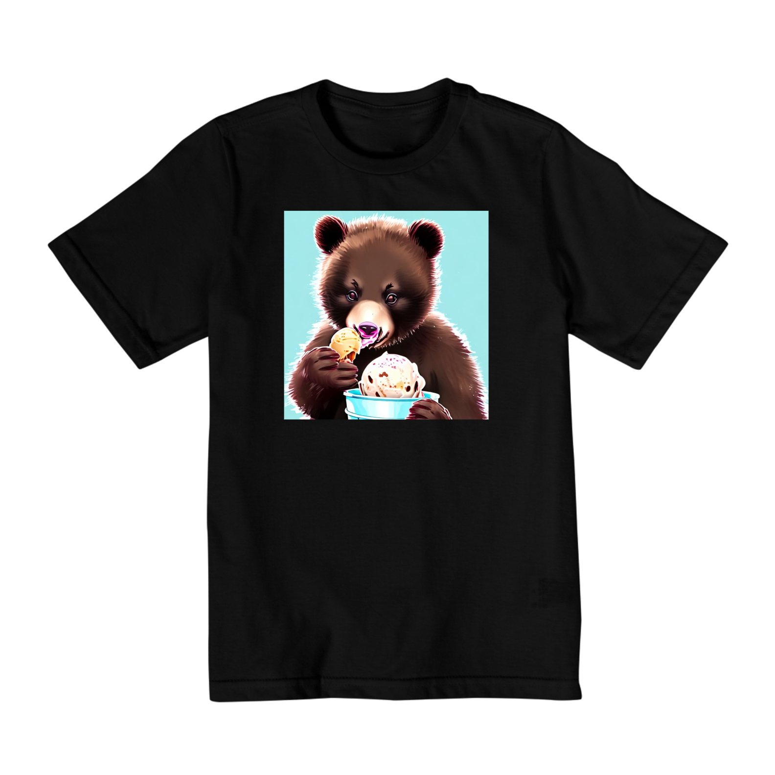 Camiseta infantil 10-14 - urso