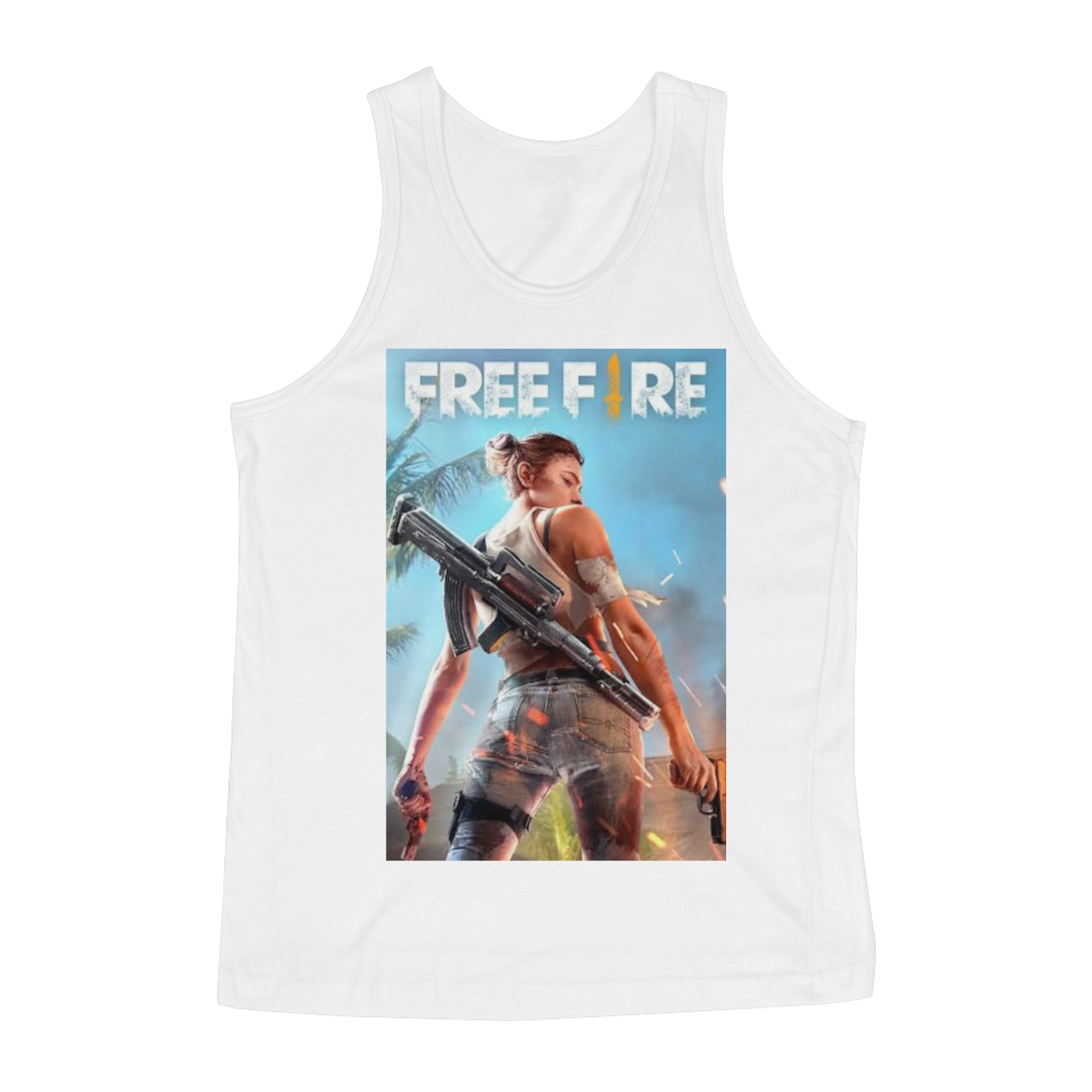 Nome do produto: REGATA FREE FIRE