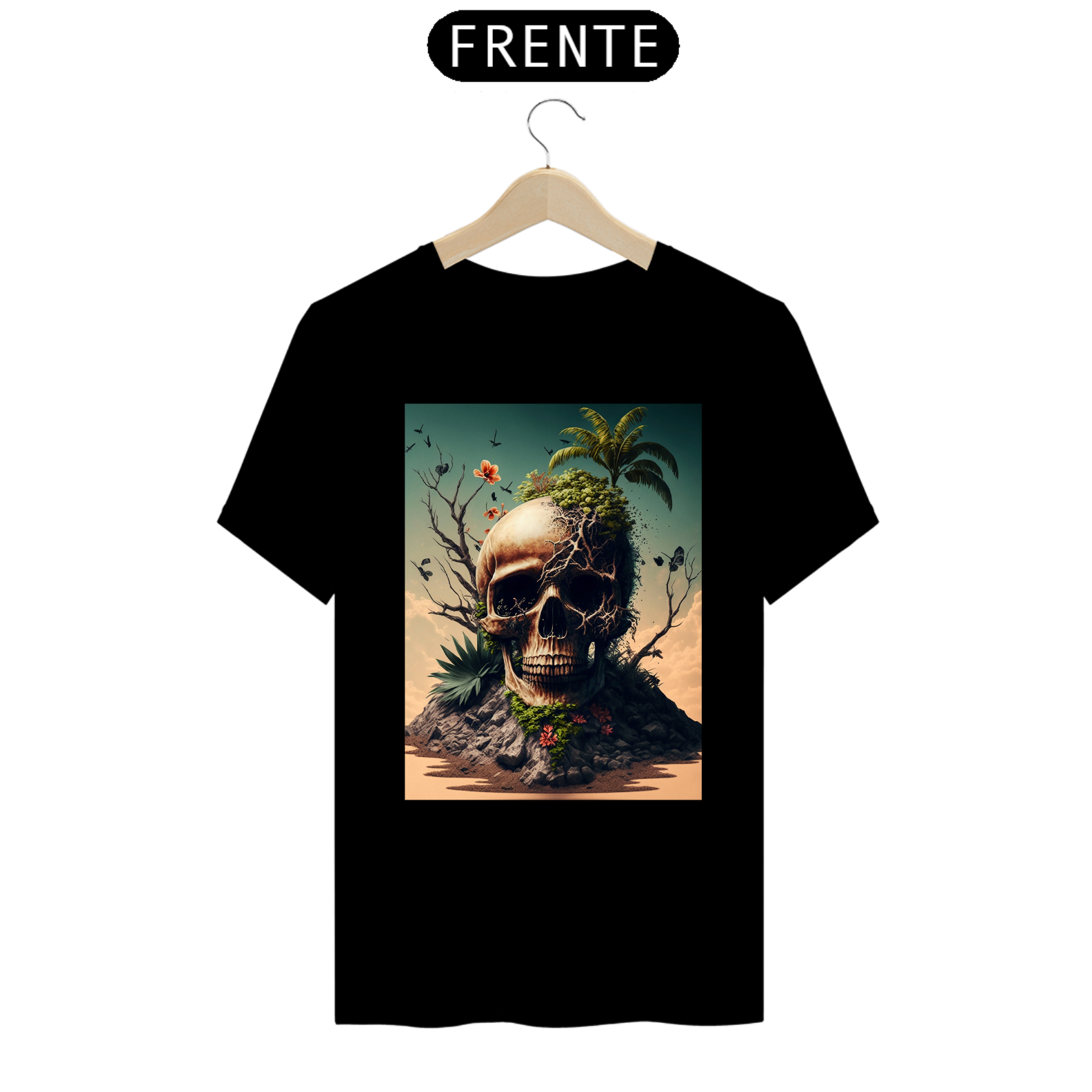 Camiseta Beach Skull