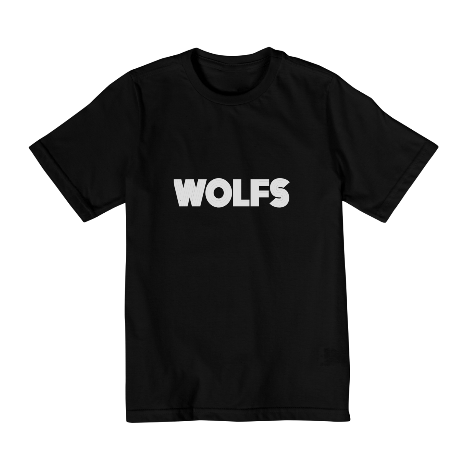 Camiseta Infantil Wolfs (de 2 a 8 anos)