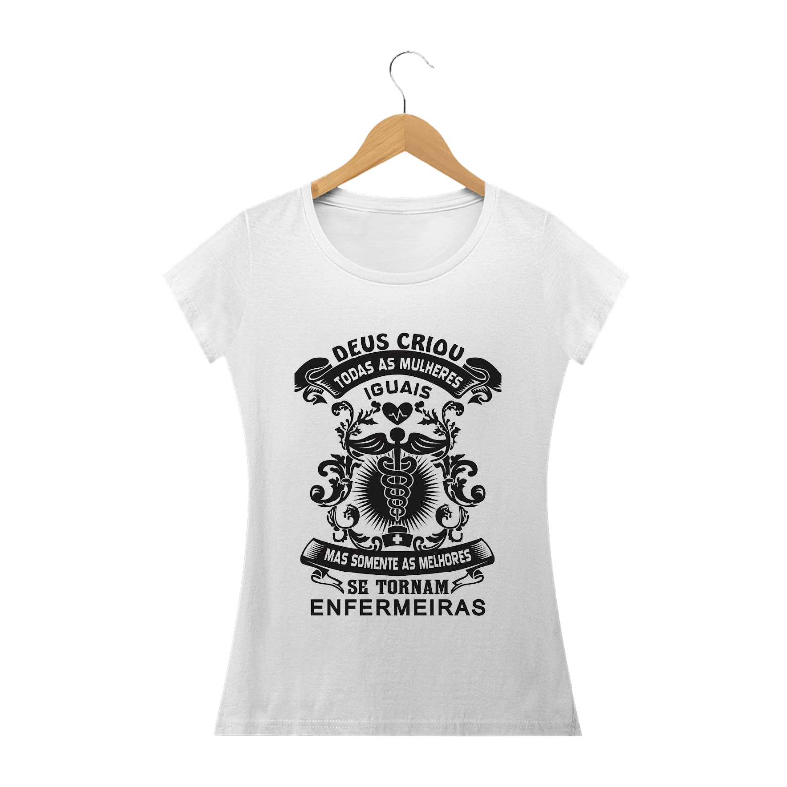 Baby Look FEMININO - Enfermagem