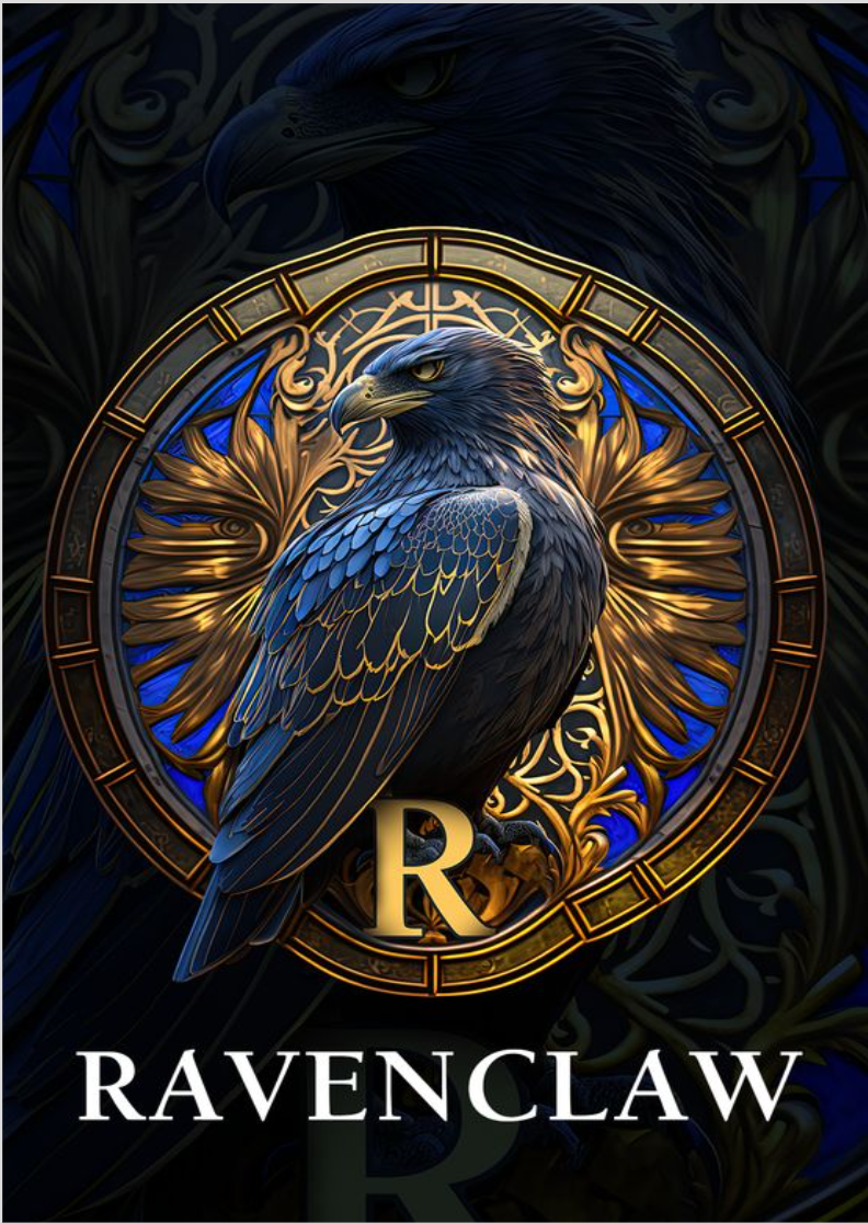 Poster Retrato - Ravenclaw