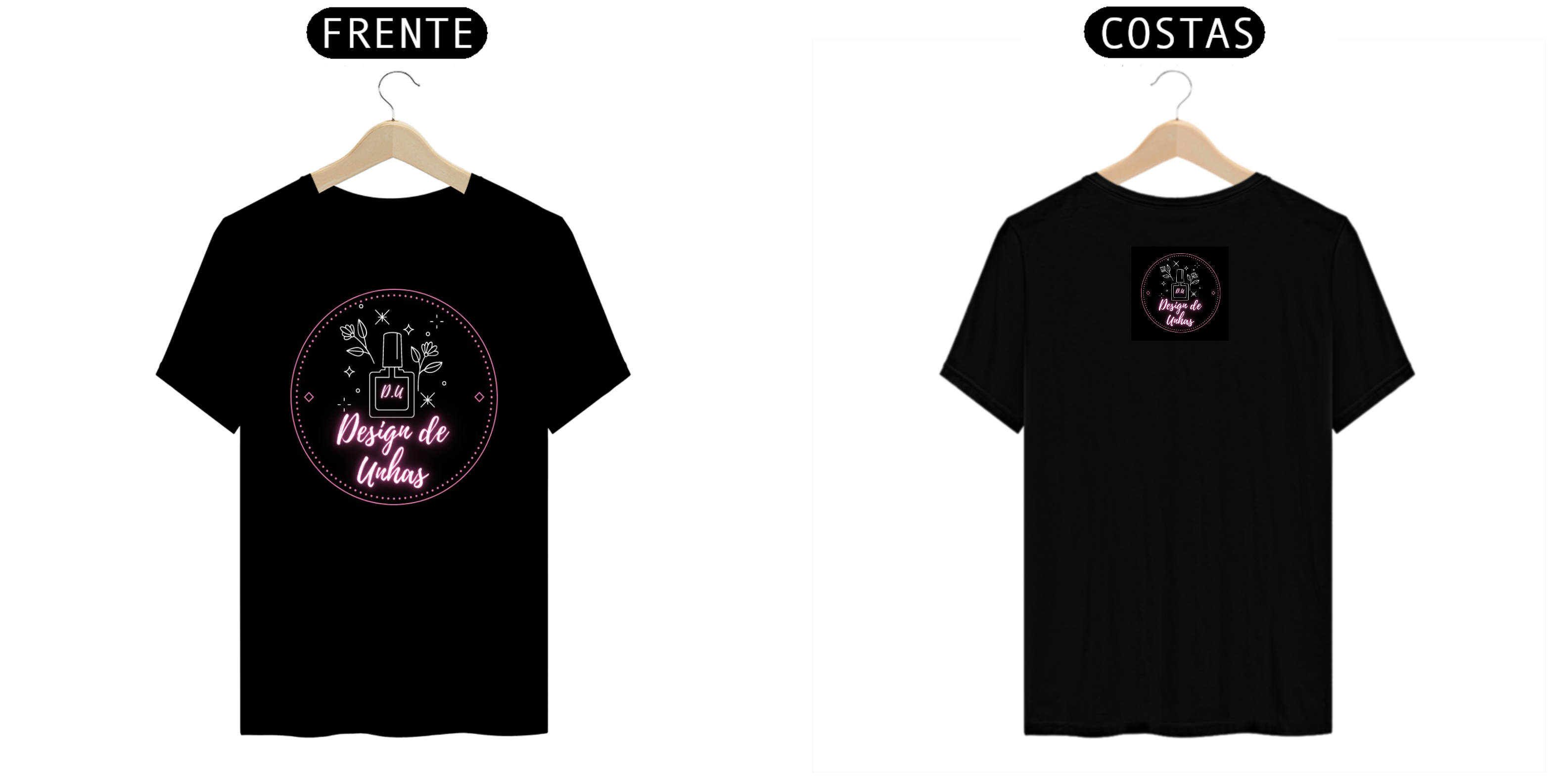 Camisa Design de Unhas