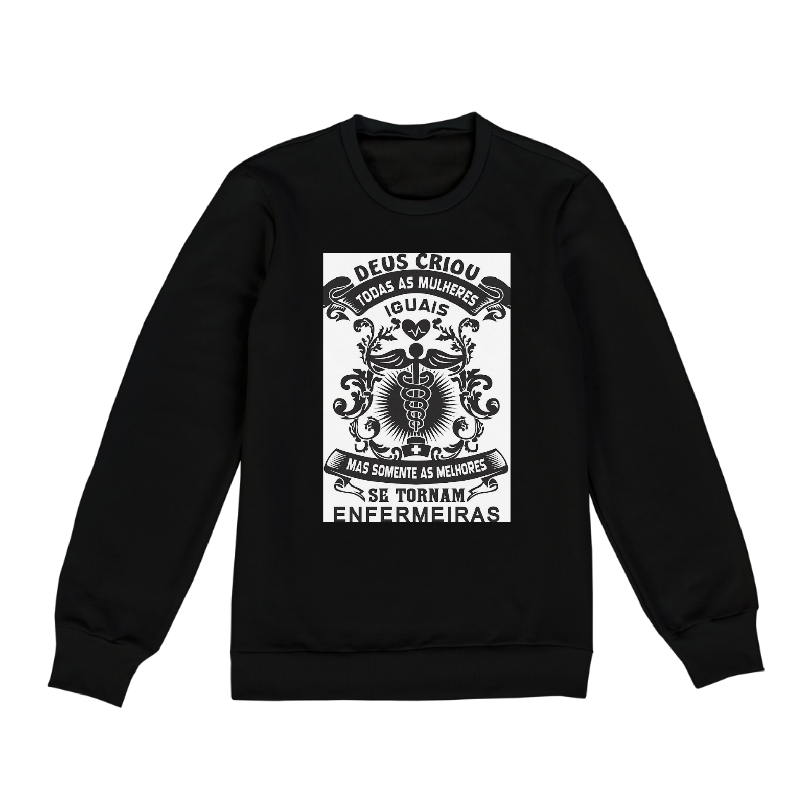 Moletom fechado UNISSEX - Enfermagem