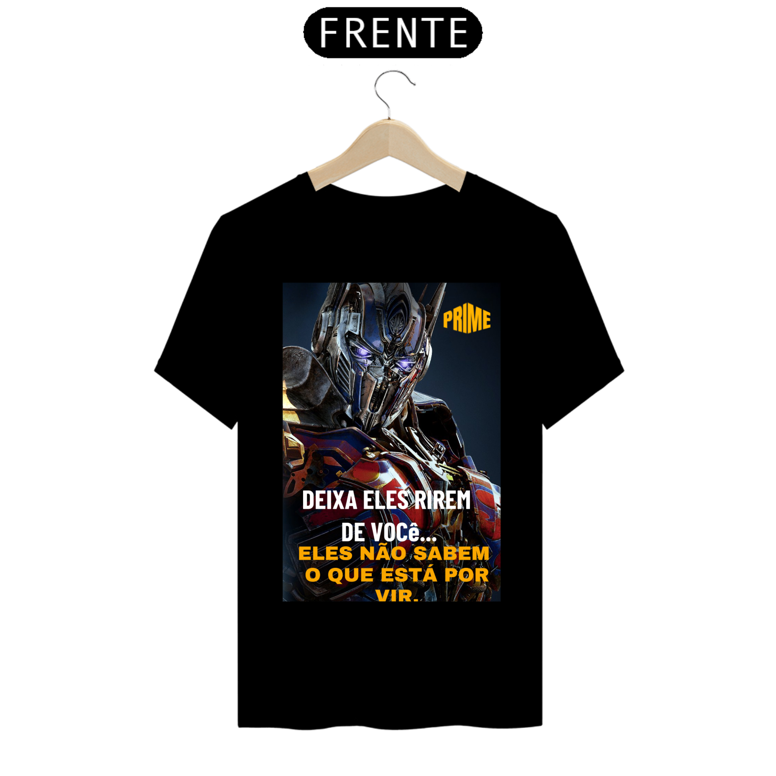 Nome do produto: Camisa estampada Frases Optimus Prime