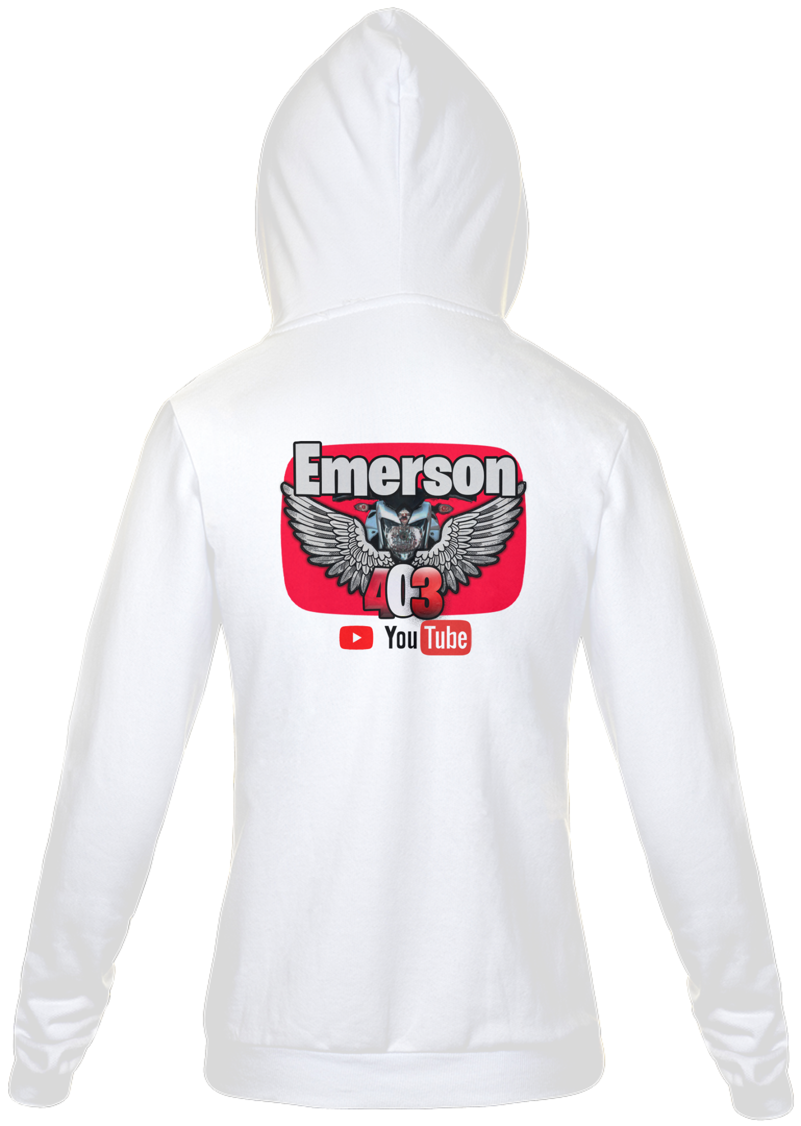 MOLETON COM CAPUZ E ZIPER CANAL EMERSON403YT