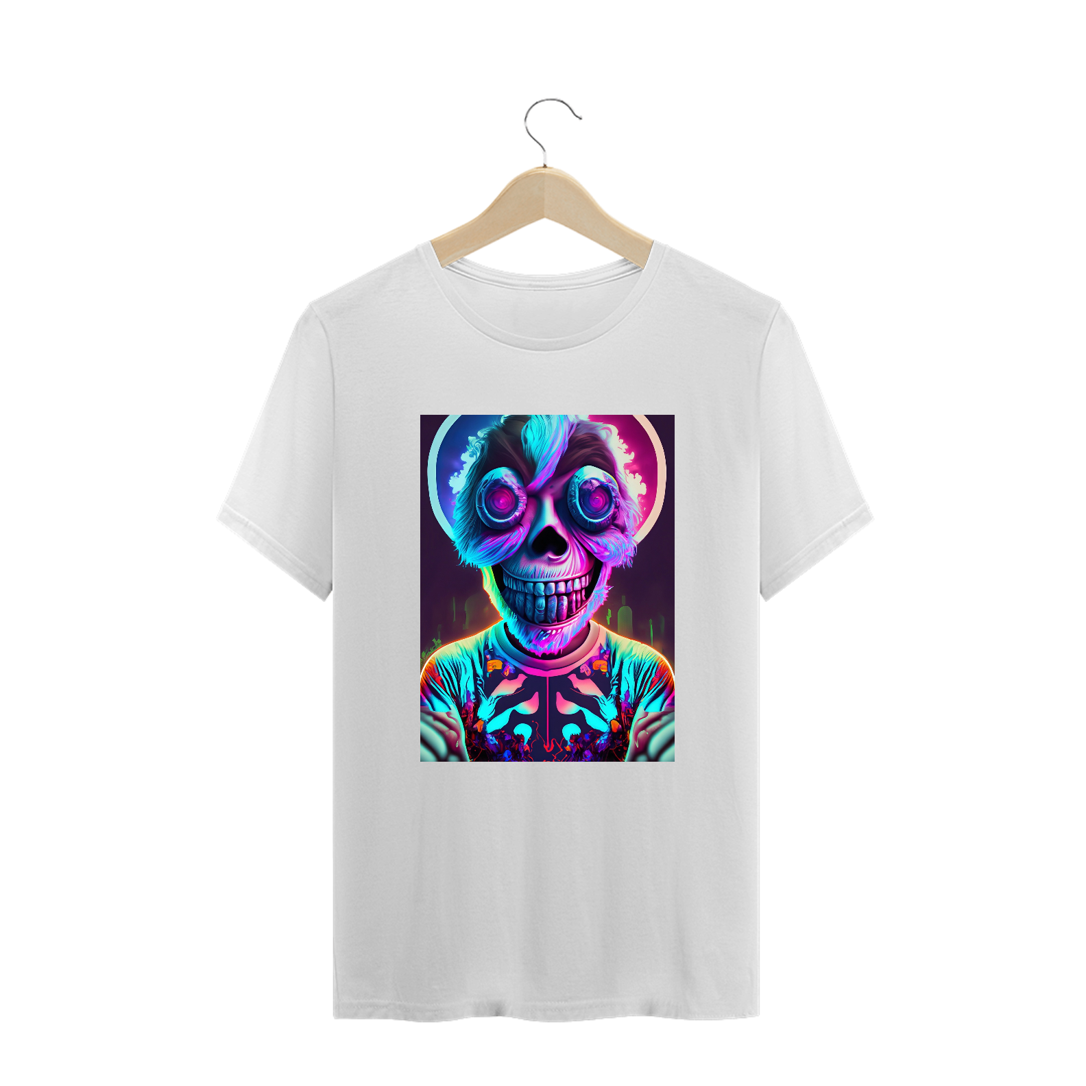 Camiseta Oversized Monstrengo Psicodélico Alucinógena Colection