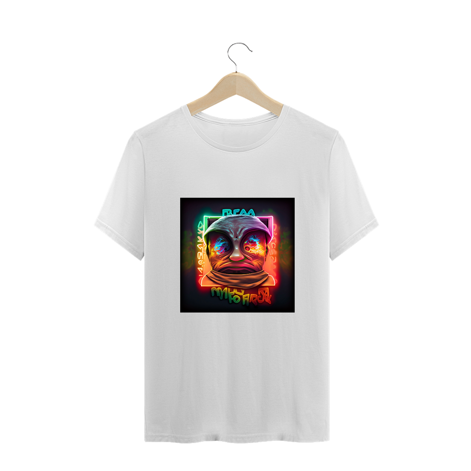 Camiseta Oversized Olhos Galáxia Alucinógena Colection