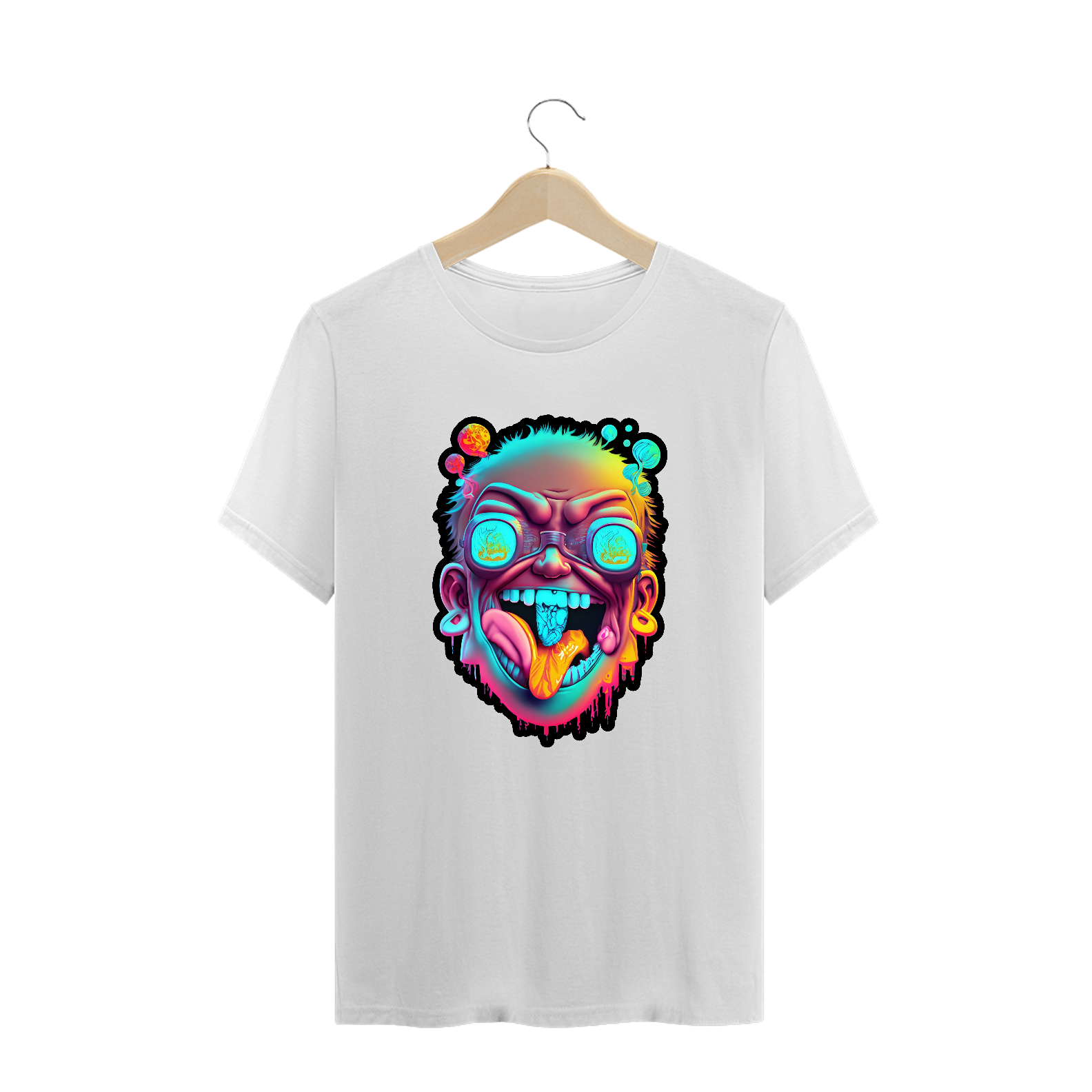 Camiseta Oversized Linguagem Alucinógena Colection