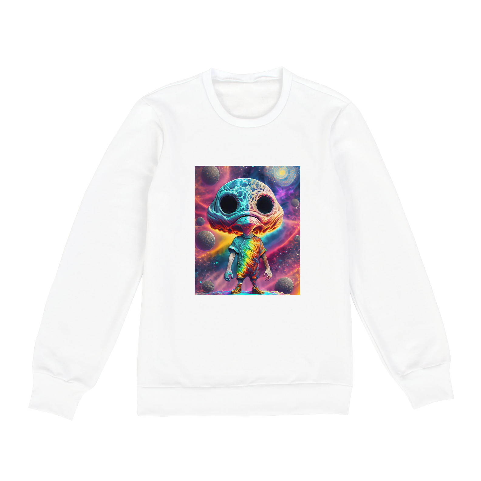 Blusa Alien intergaláctico Alucinógena Colection