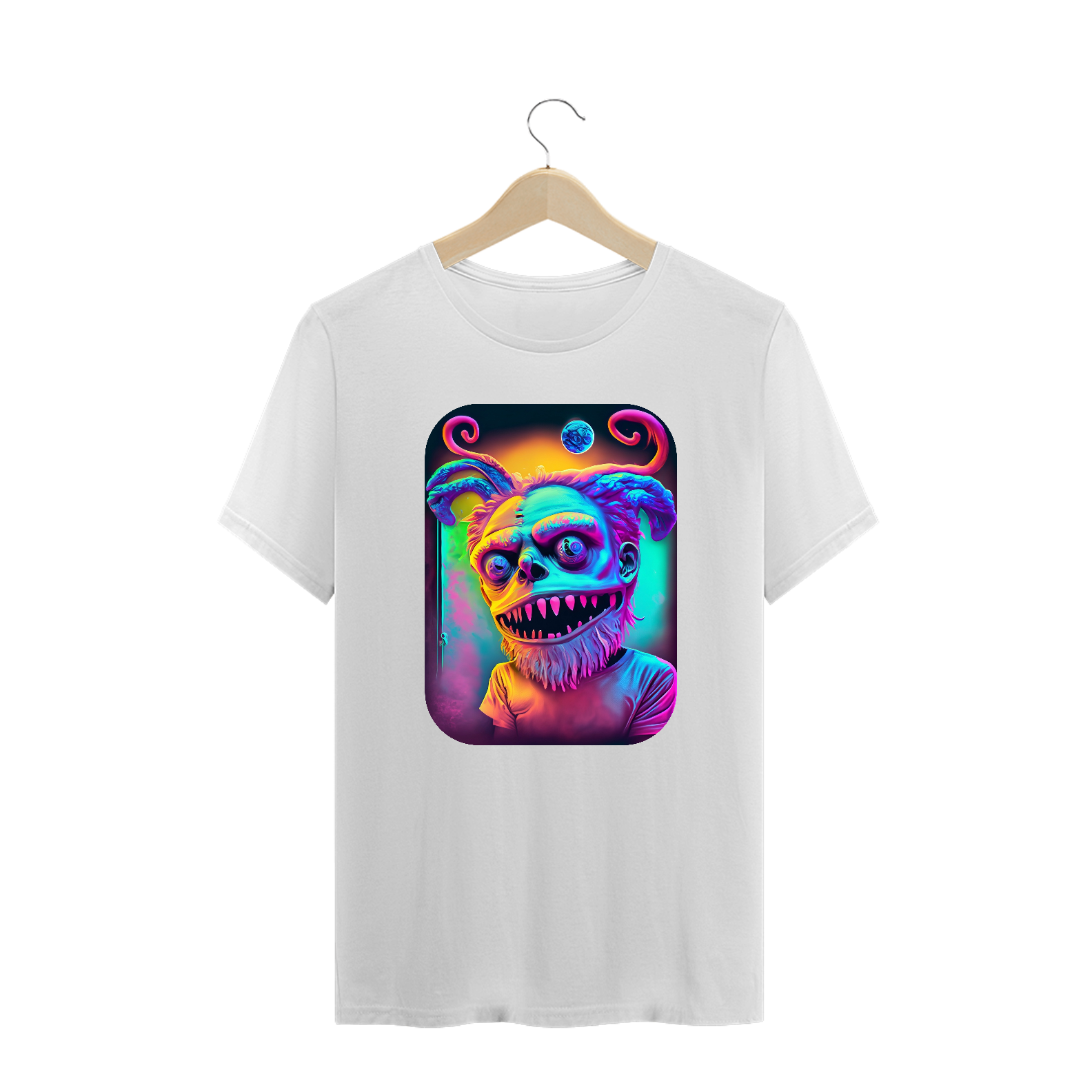 Camiseta Oversized Vai Um Docinho Ai Alucinógena Colection