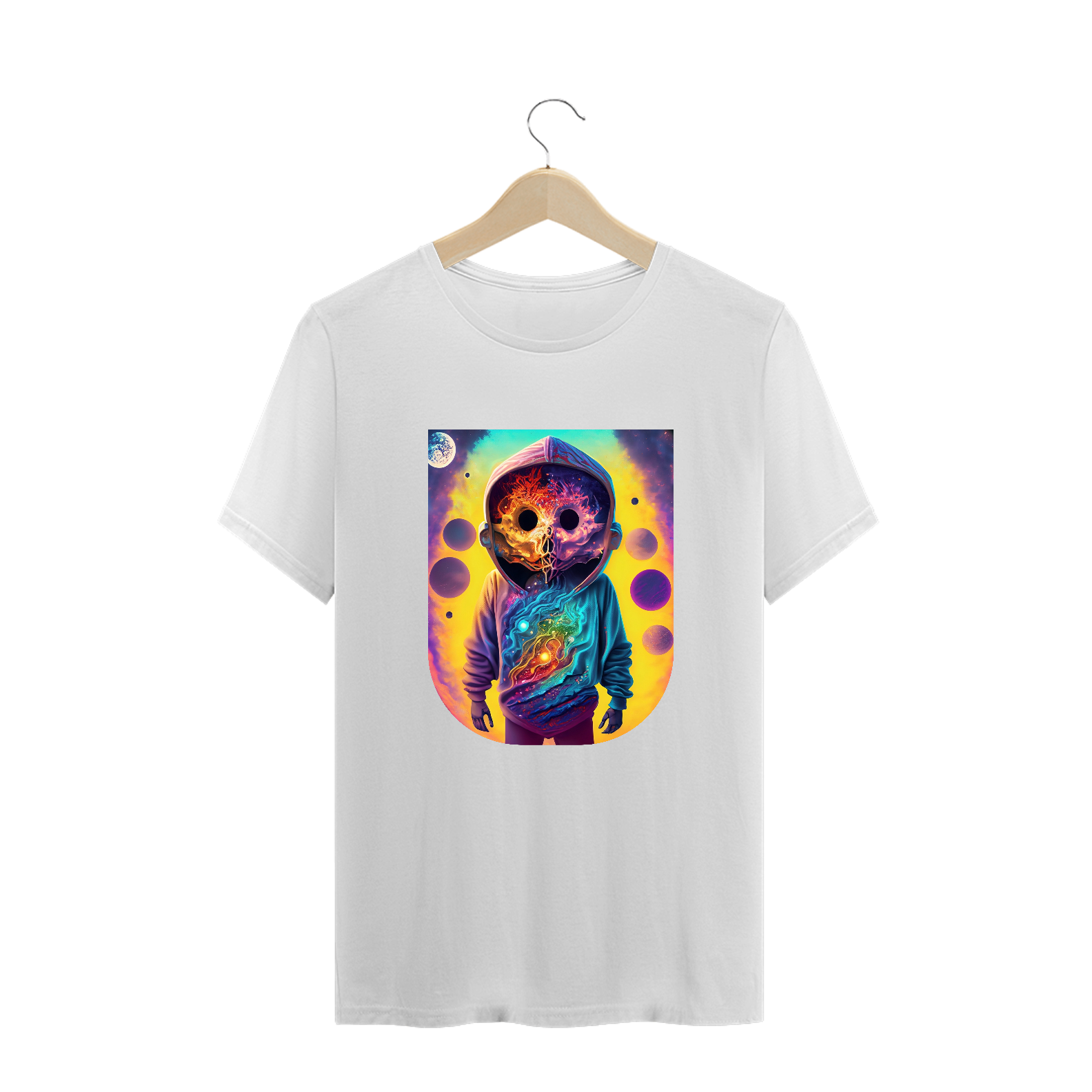 Camiseta Oversized Blusa Guardião do Multiverso Alucinógena Colection