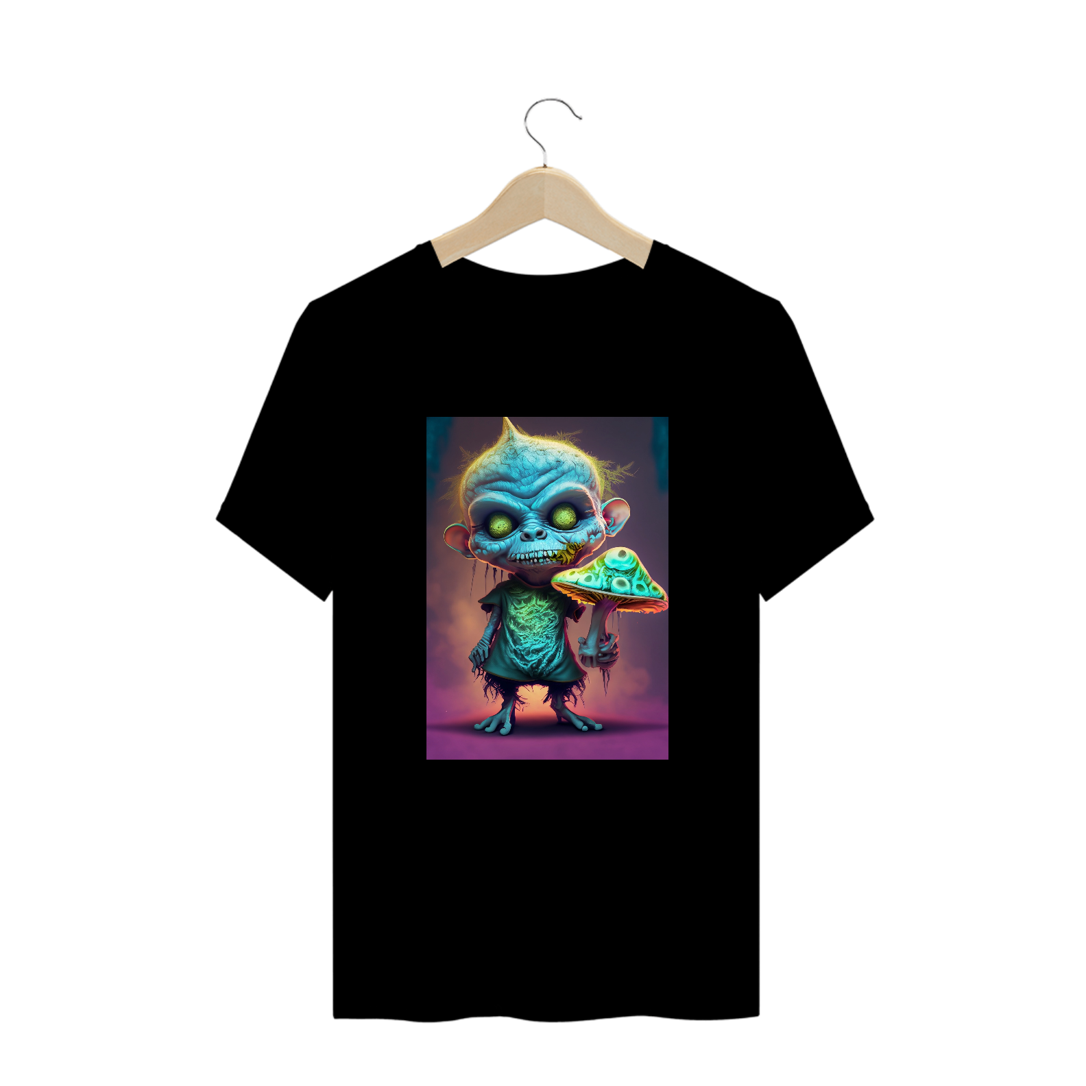 Camiseta Oversized Zumbi Duente Alucinógena Colection