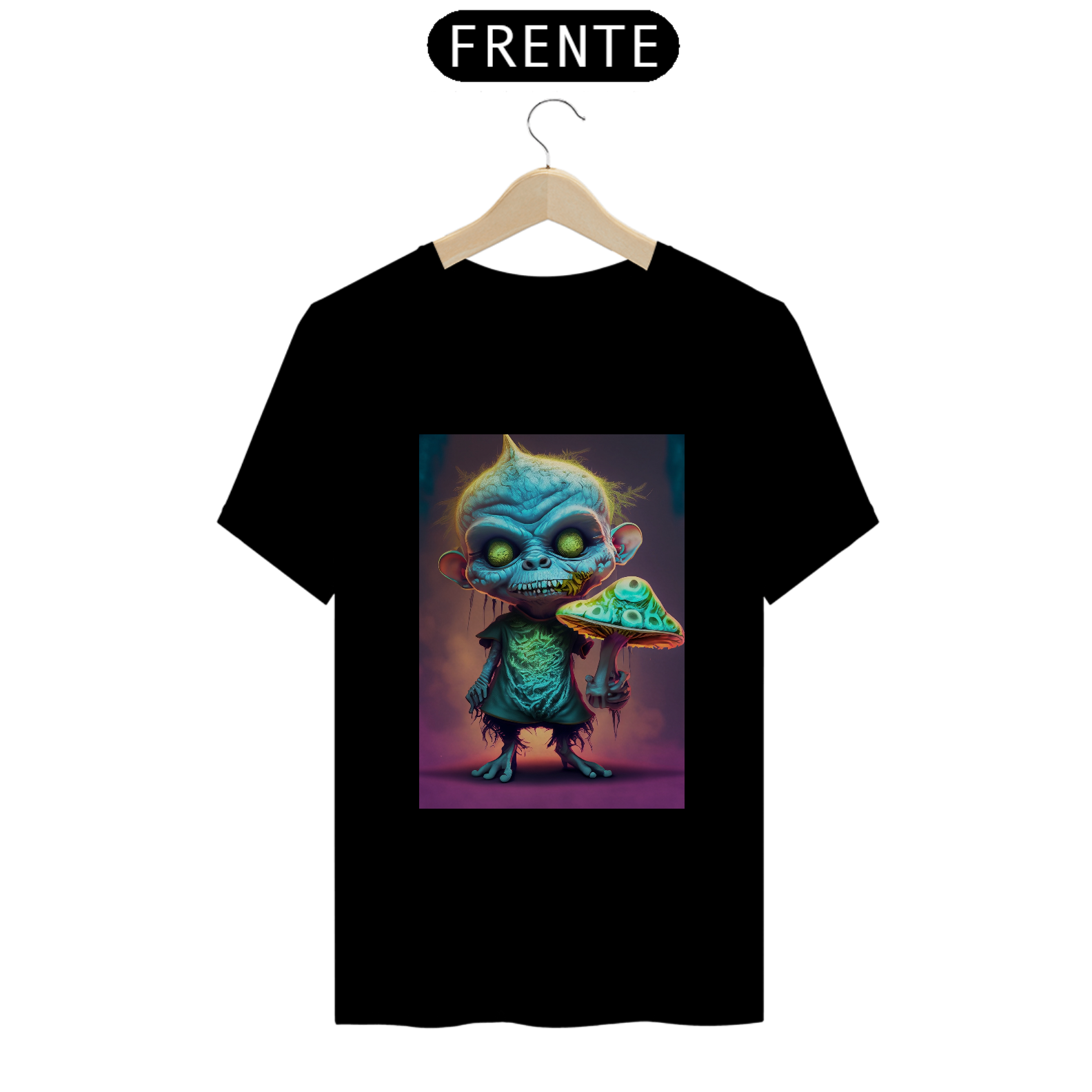 Camiseta Quality Zumbi Duente Alucinógena Colection