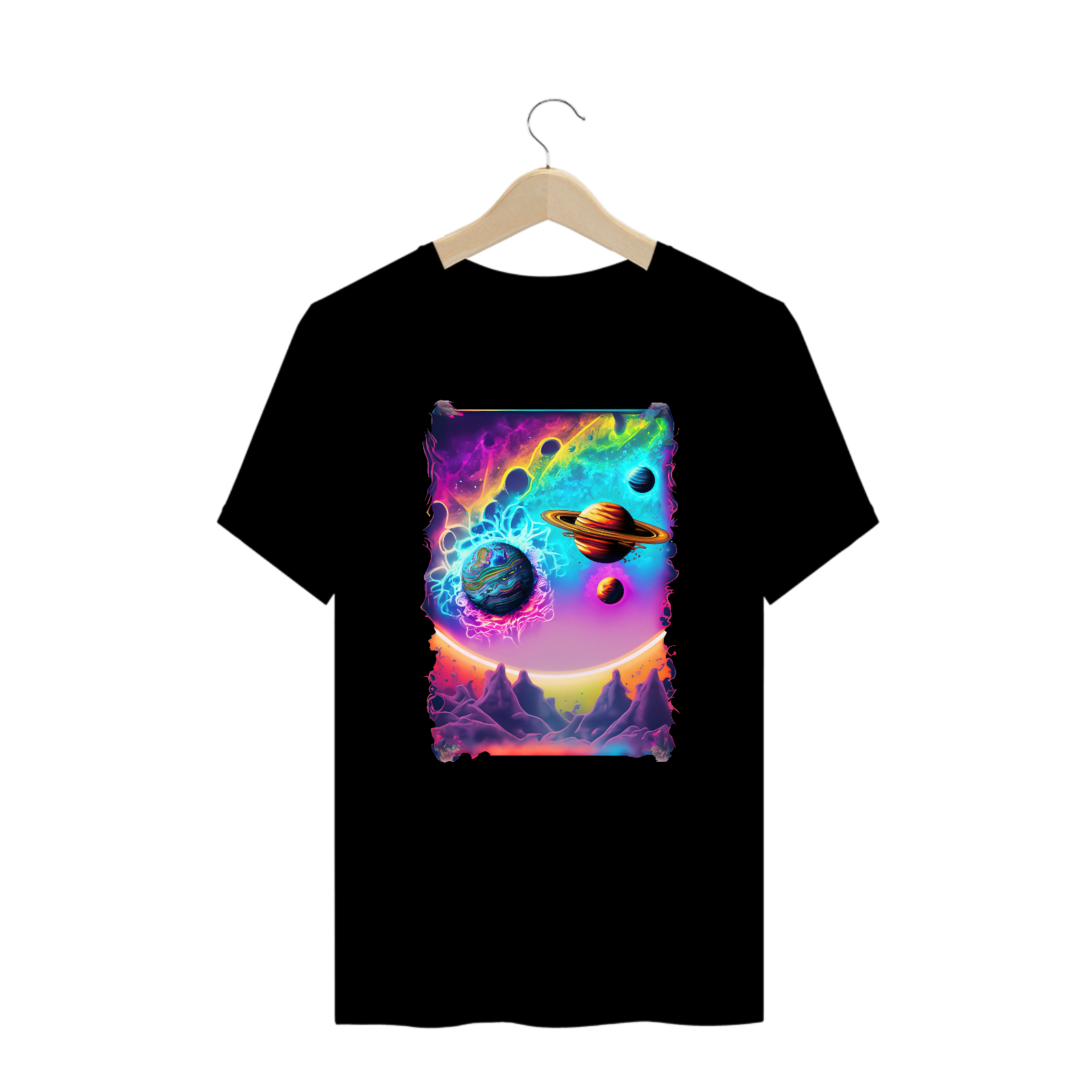 Camiseta Oversized Universo Alucinógena Colection