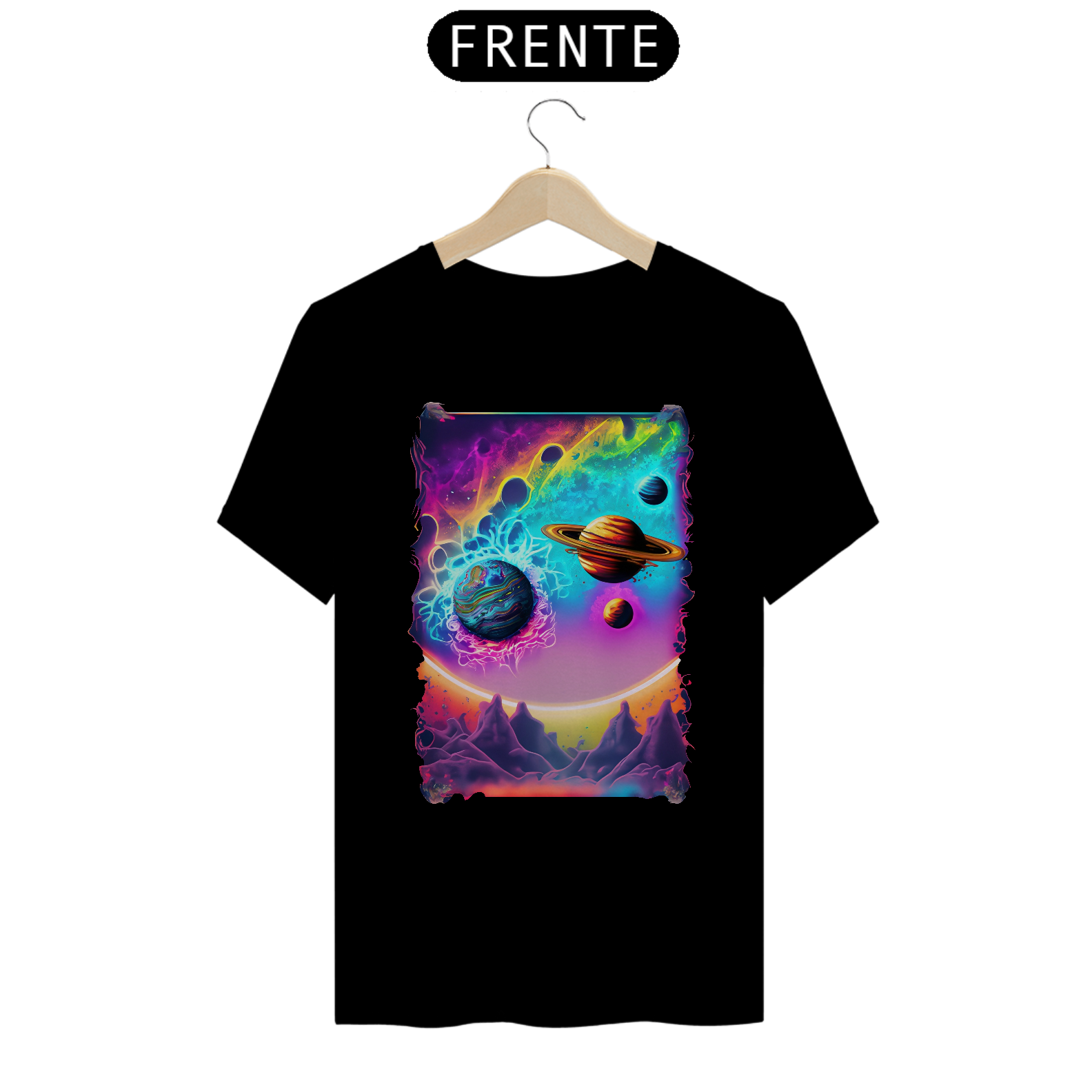 Camiseta Quality Universo Alucinógena Colection