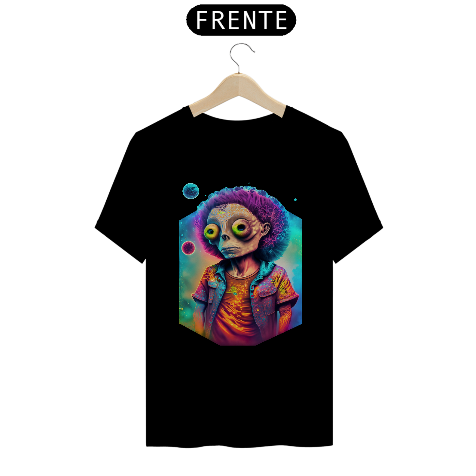 Camiseta Quality Universo e Nós Alucinógena Colection