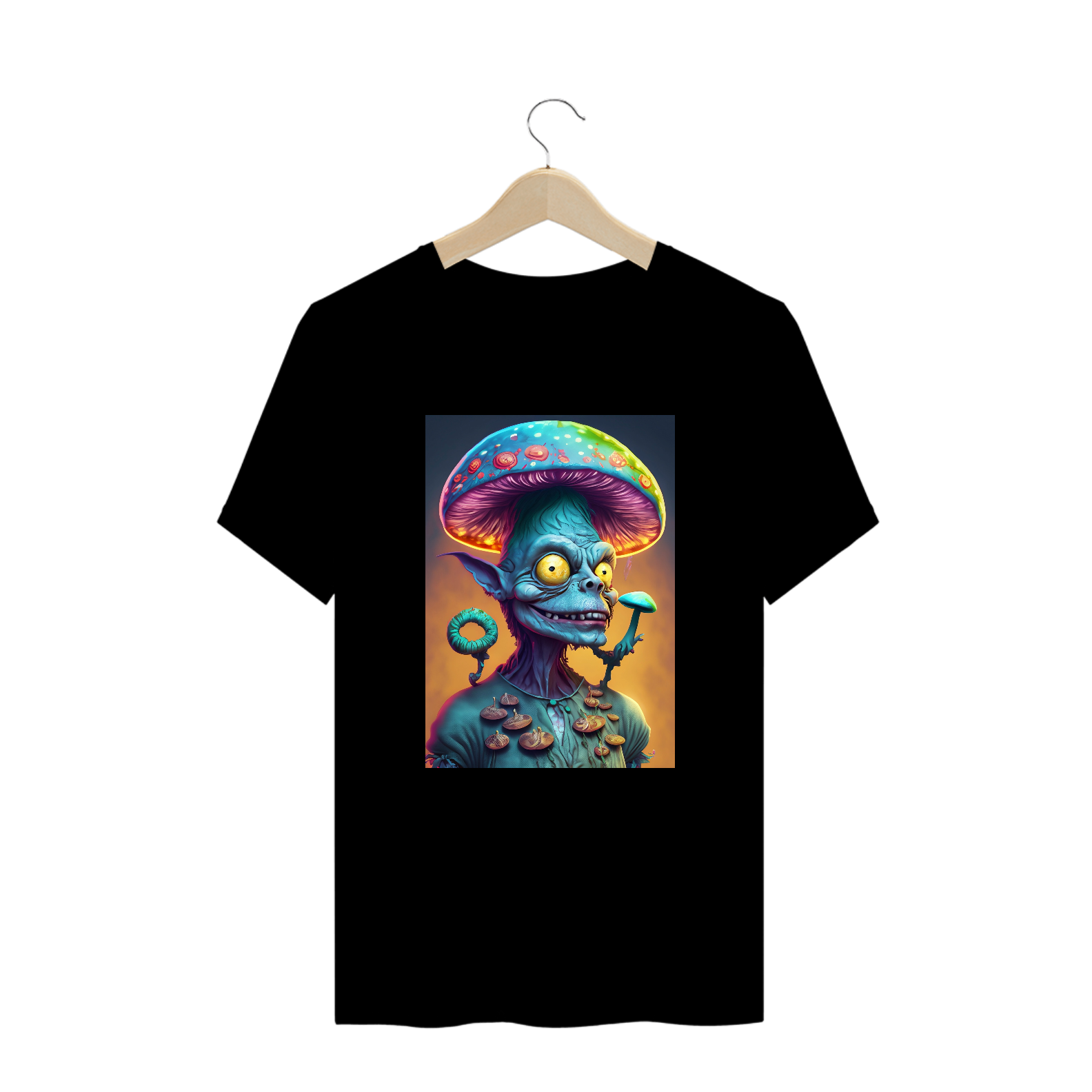 Camiseta Oversized Cogumelolelos Alucinógena Colection